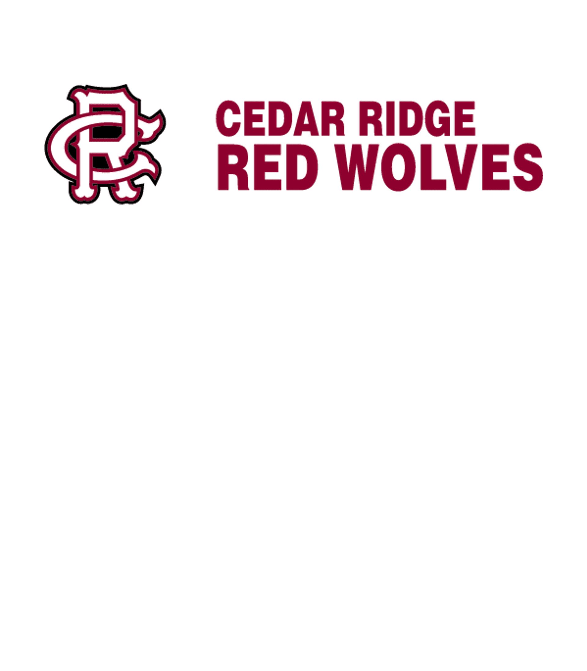 Cedar Ridge High School Logo