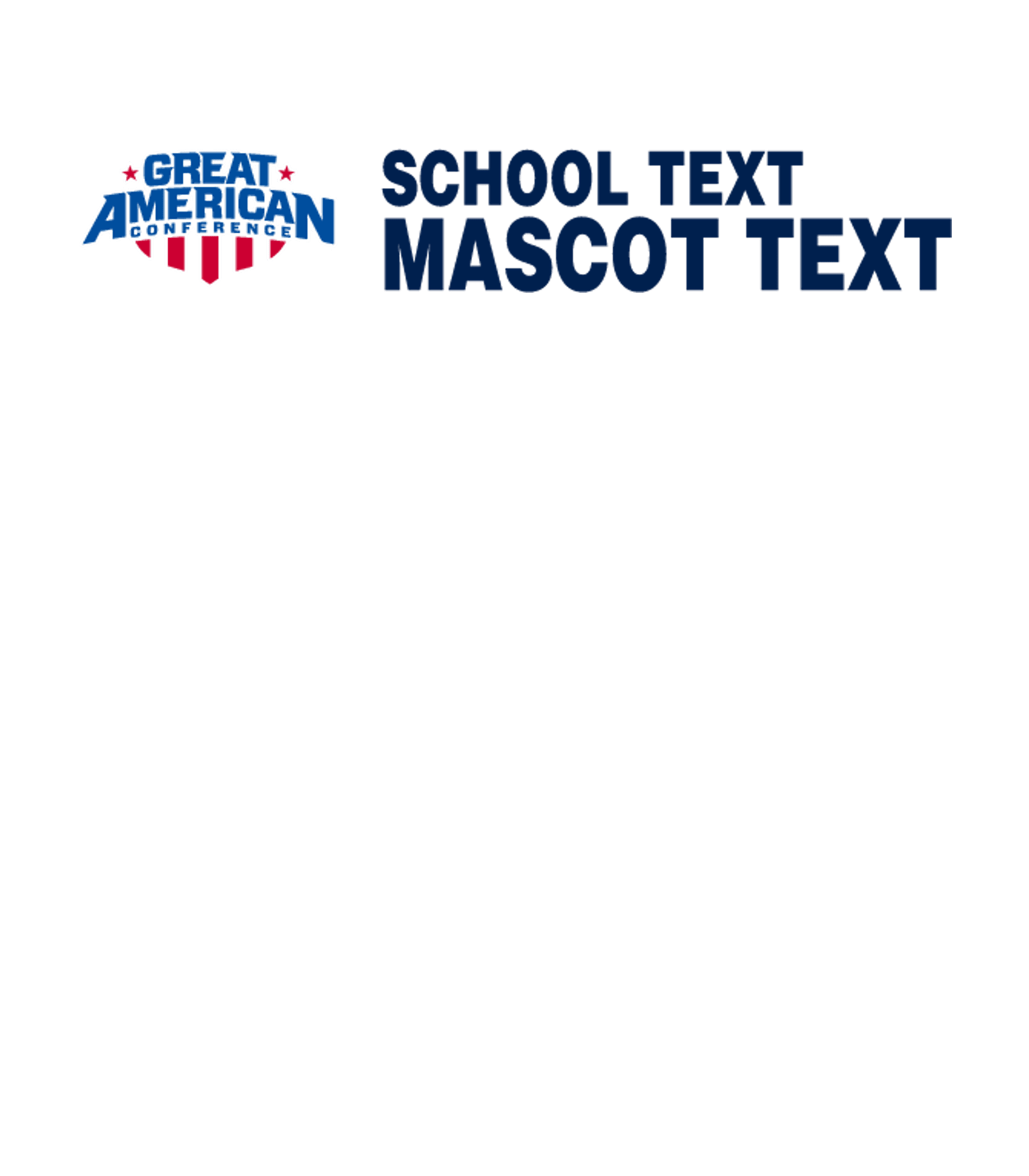 Great American Conference Logo