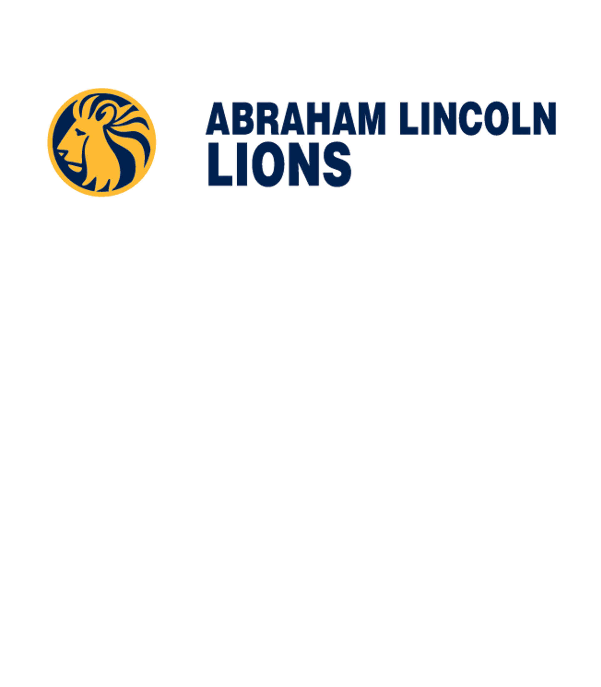 ABRAHAM LINCOLN HIGH SCHOOL Logo