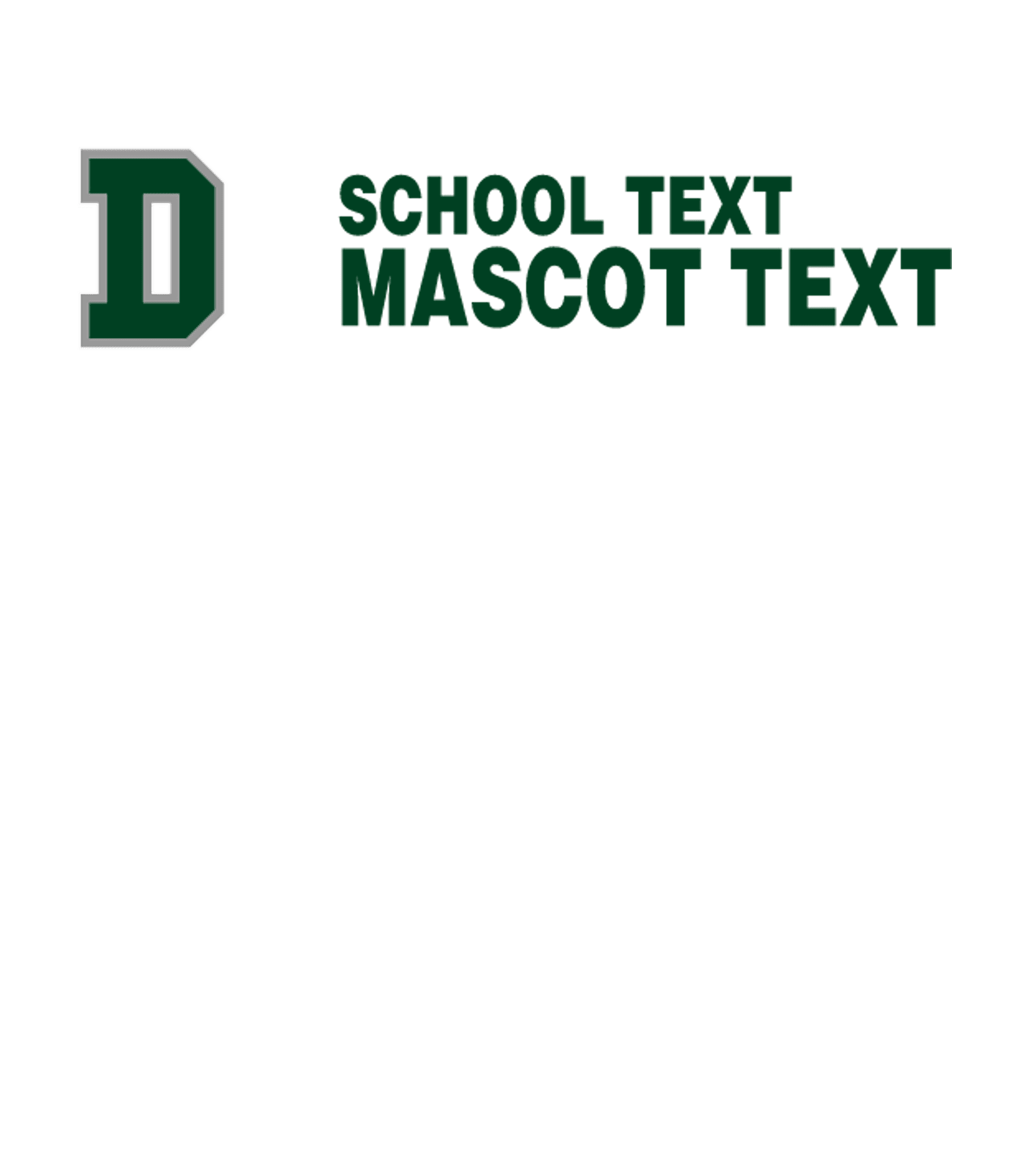 DINUBA HIGH SCHOOL Logo