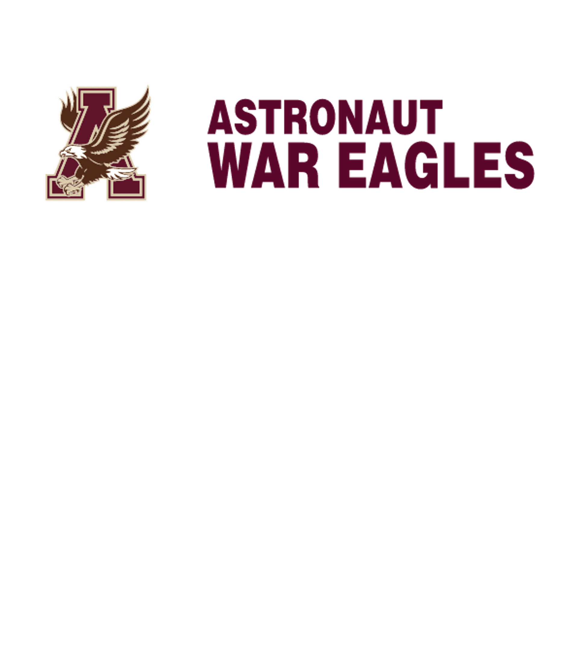 ASTRONAUT HIGH SCHOOL Logo