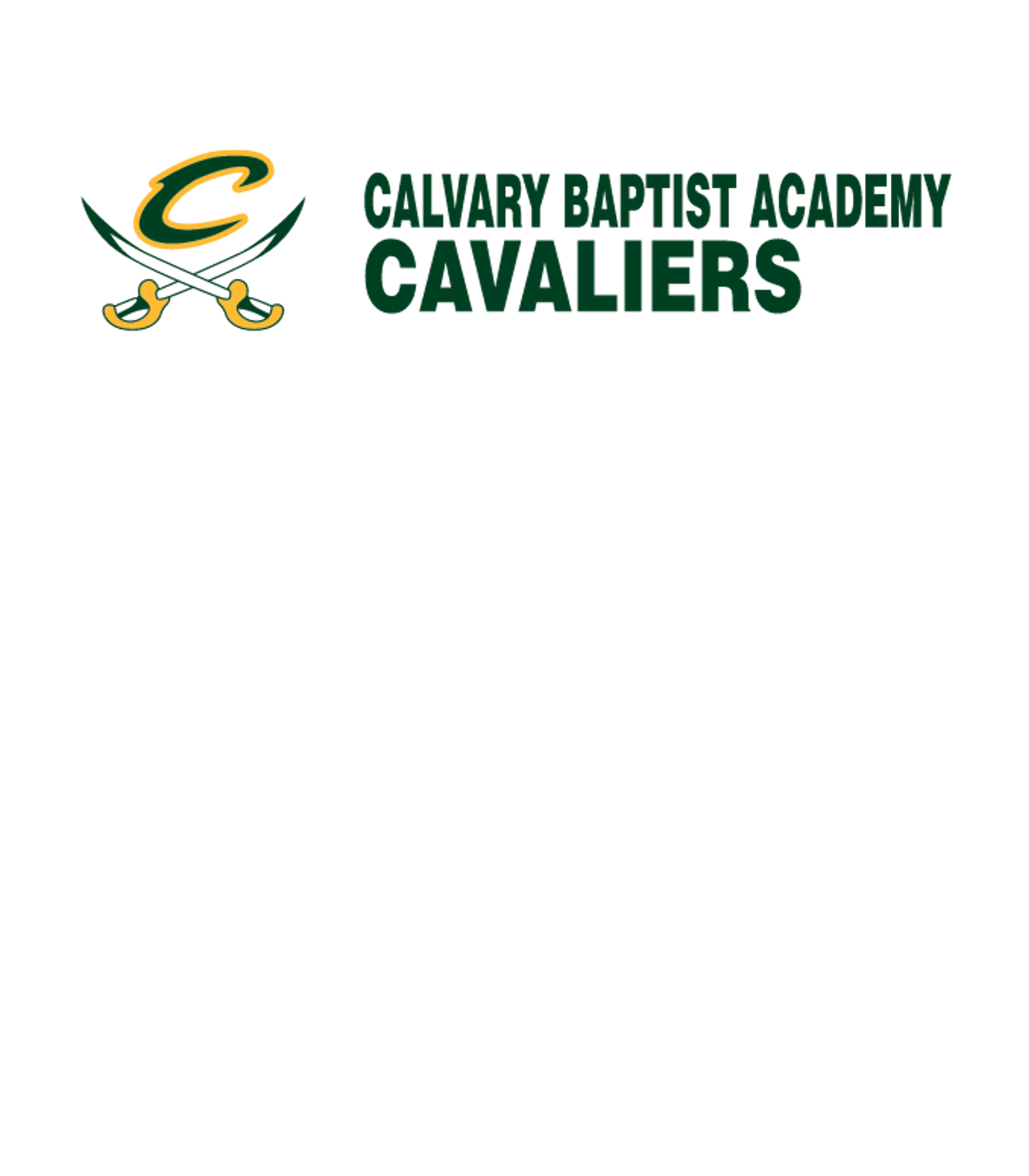 CALVARY BAPTIST ACADEMY Logo