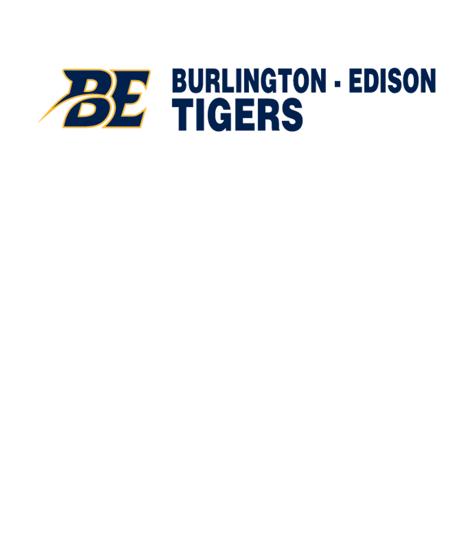 BURLINGTON- EDISON HIGH SCHOOL Logo