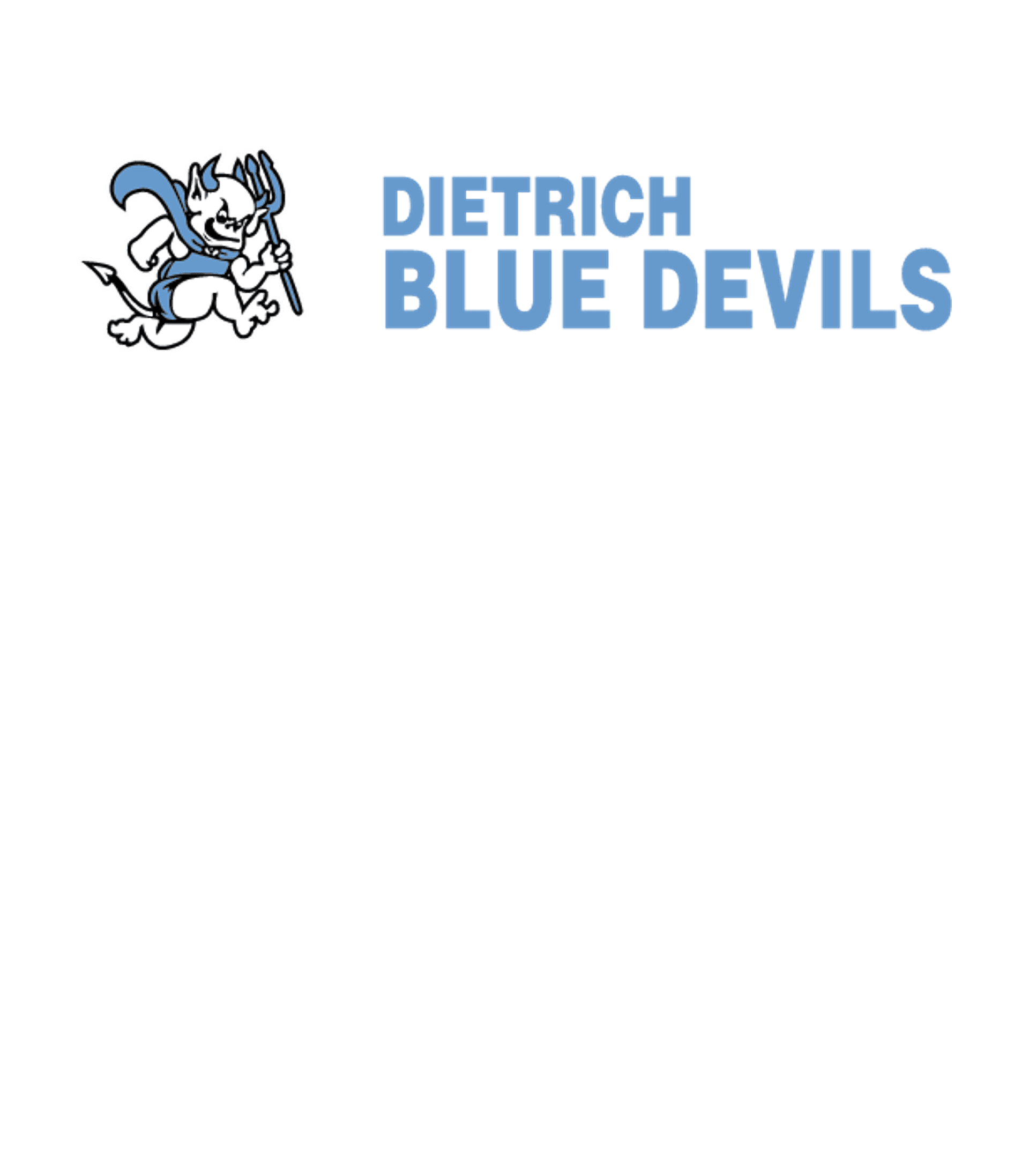 DIETRICH HIGH SCHOOL Logo