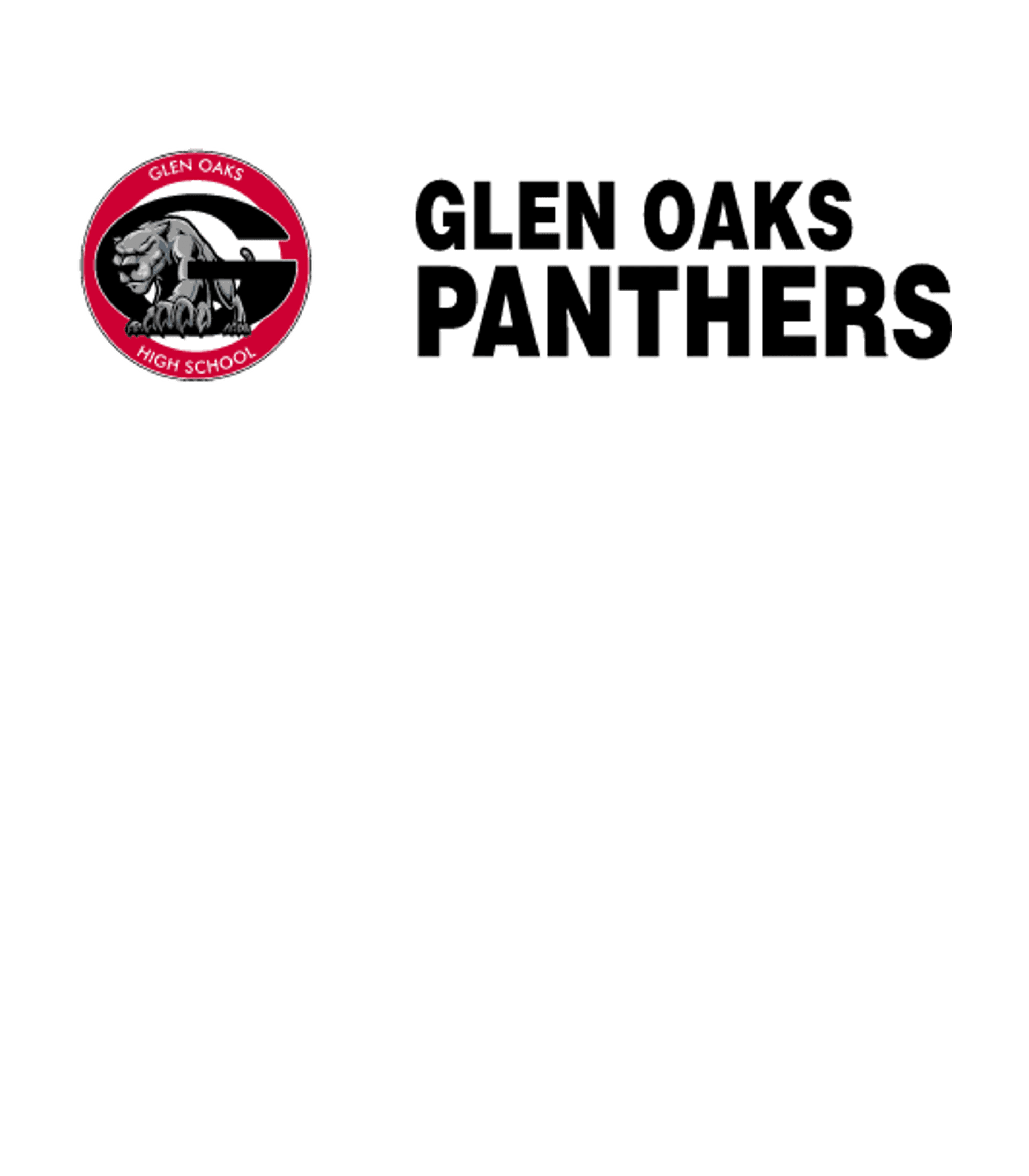 GLEN OAKS HIGH SCHOOL Logo