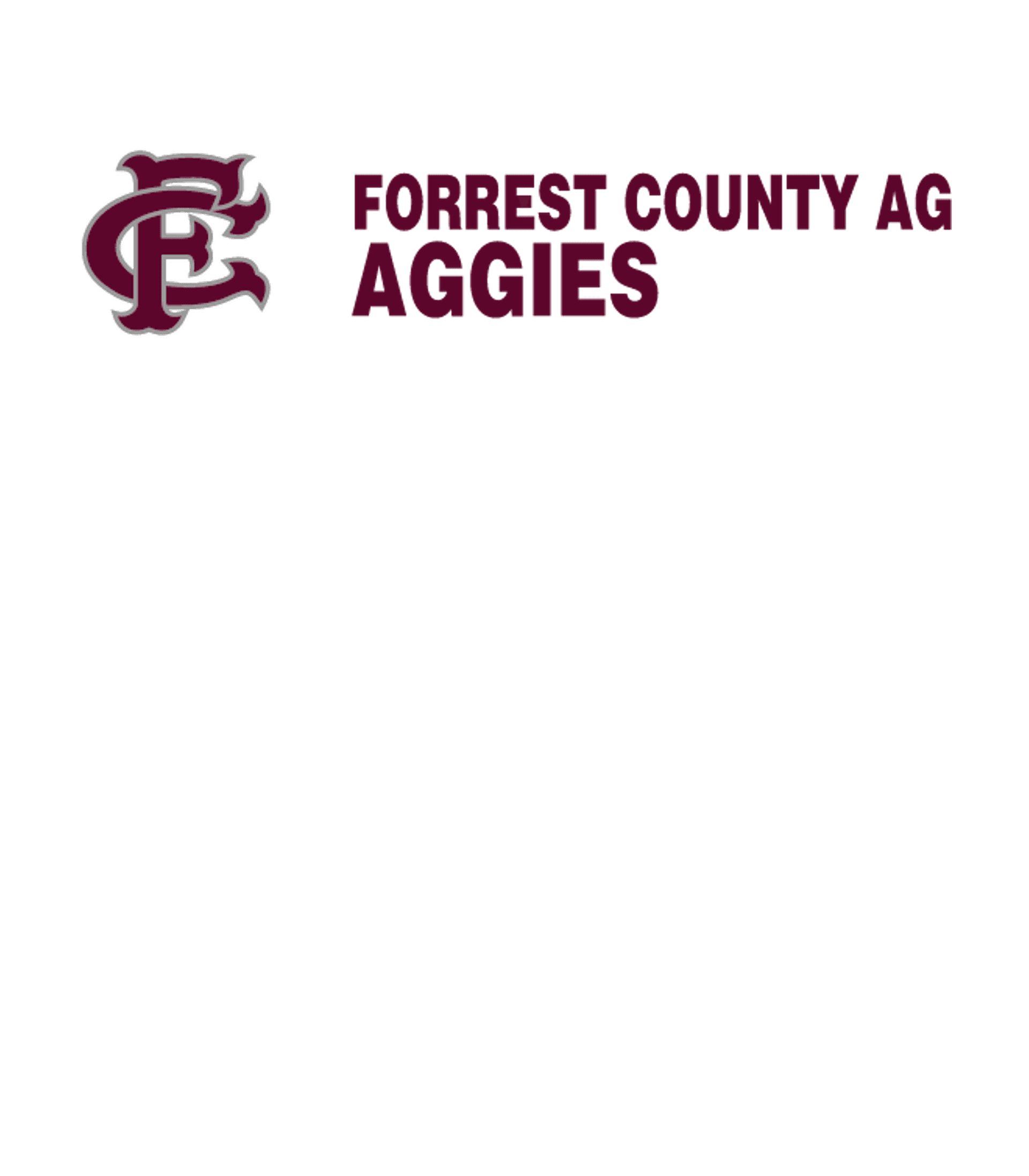FORREST COUNTY AG HIGH SCHOOL Logo