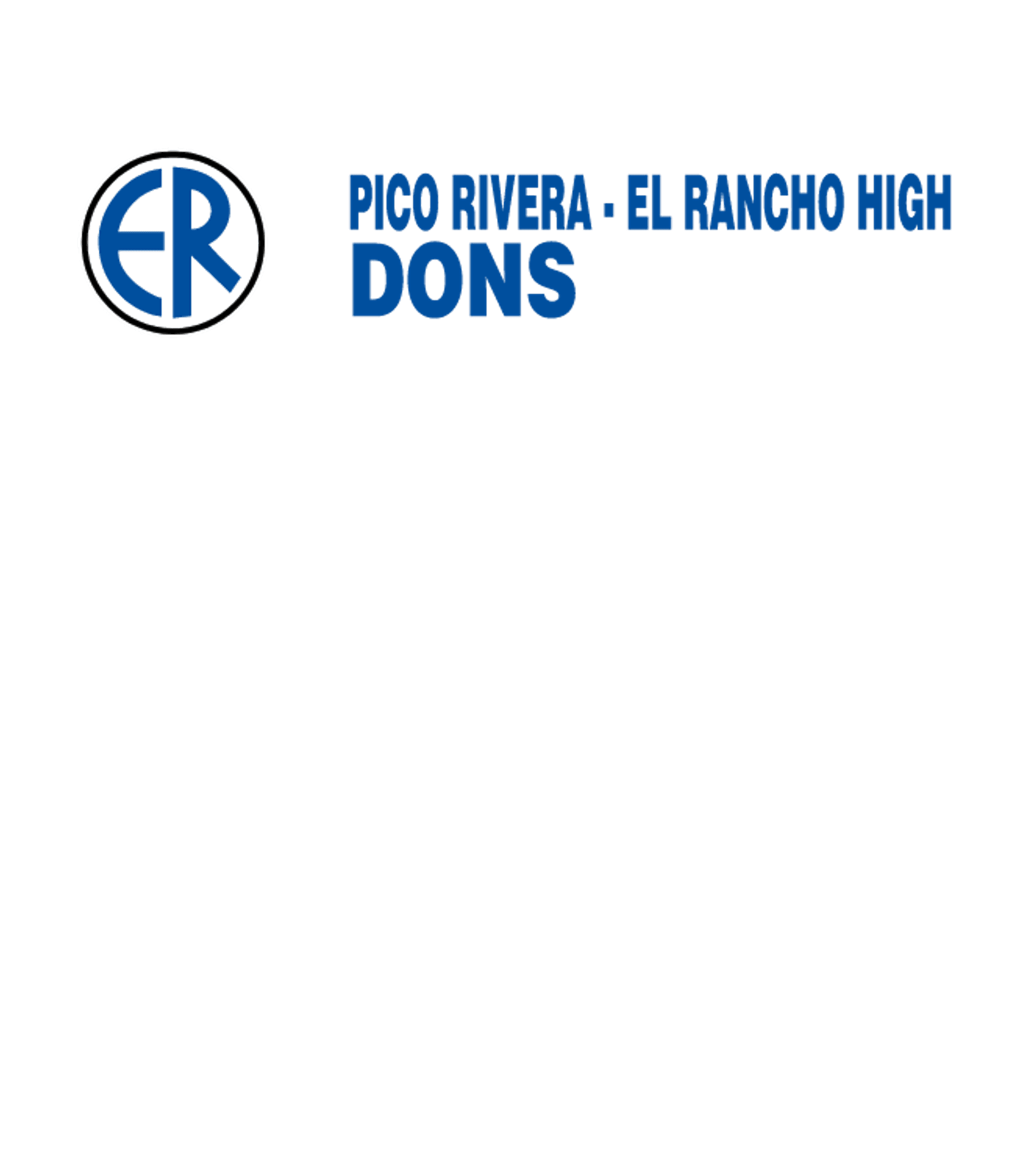 PICO RIVERA-EL RANCHO HIGH Logo