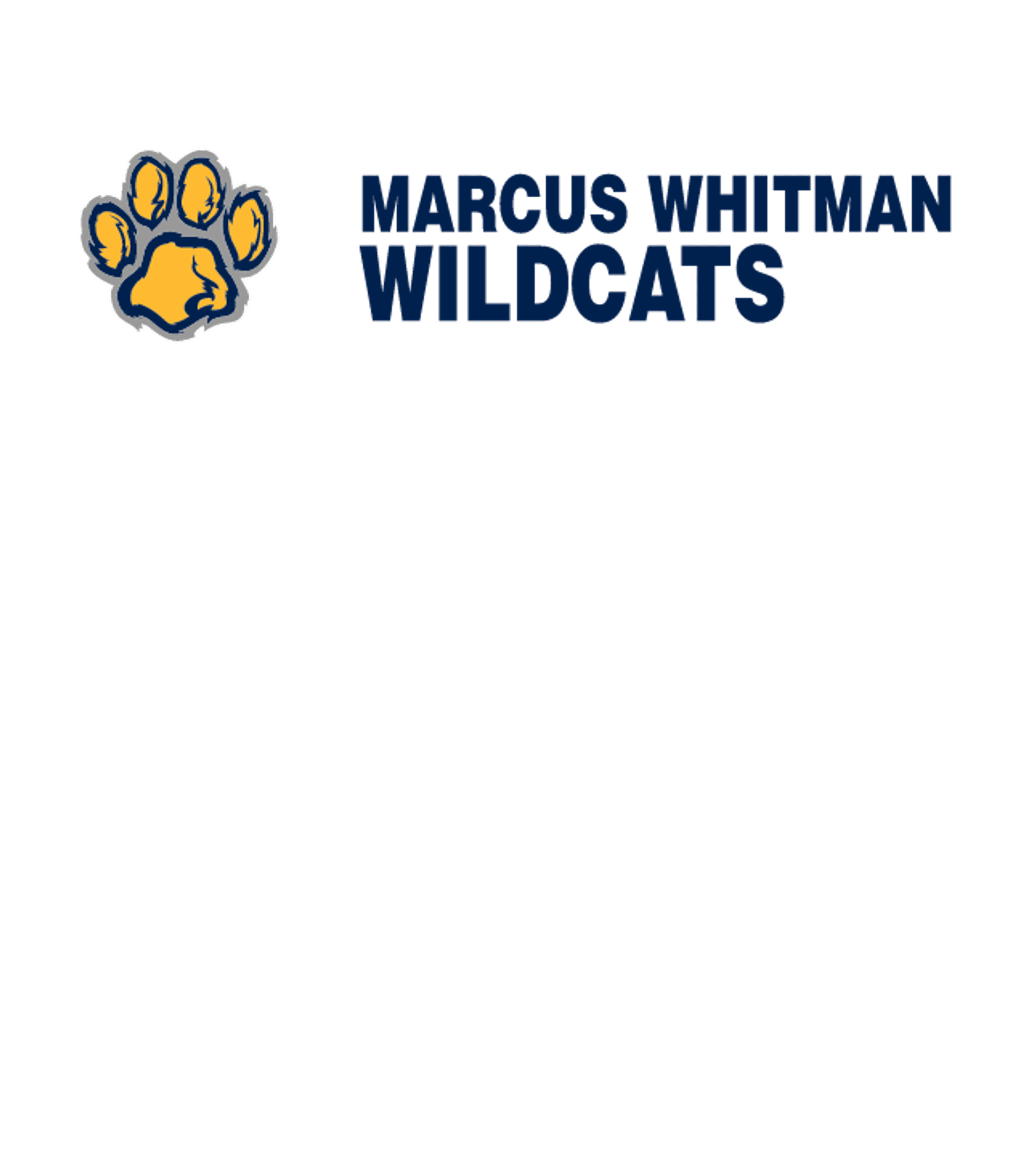 MARCUS WHITMAN HIGH SCHOOL Logo