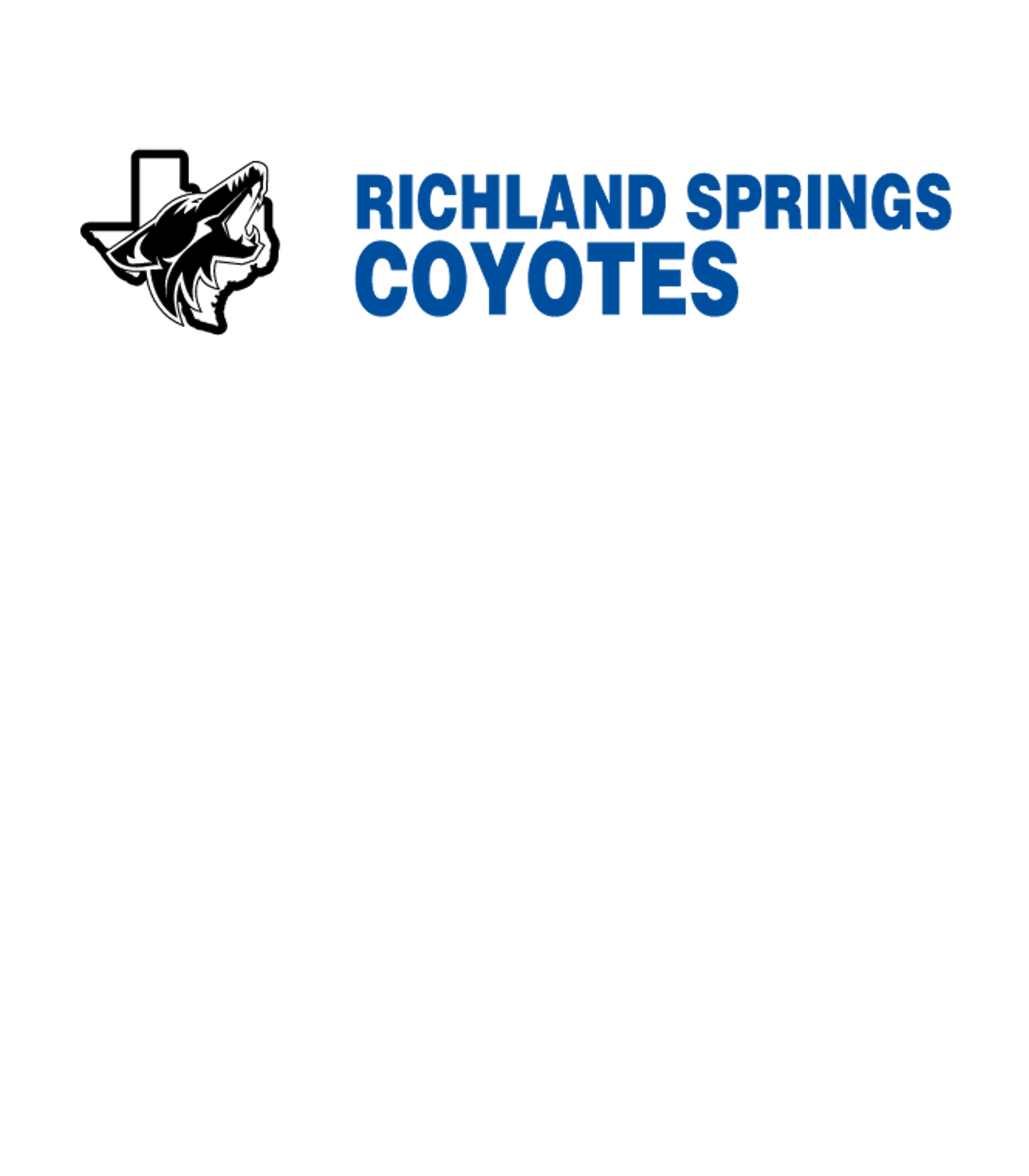 RICHLAND SPRINGS HIGH SCHOOL Logo