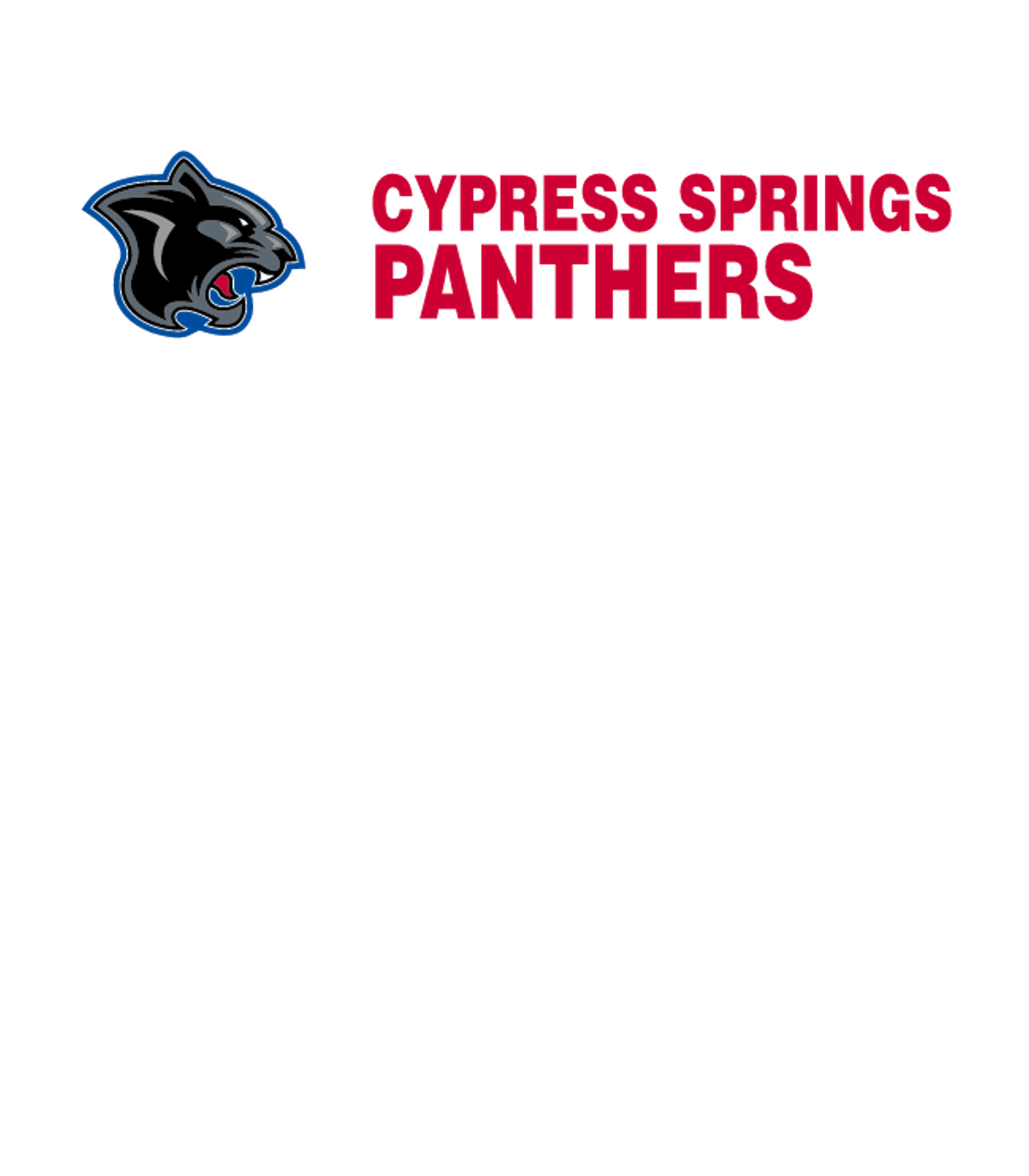 CYPRESS SPRINGS HIGH SCHOOL Logo