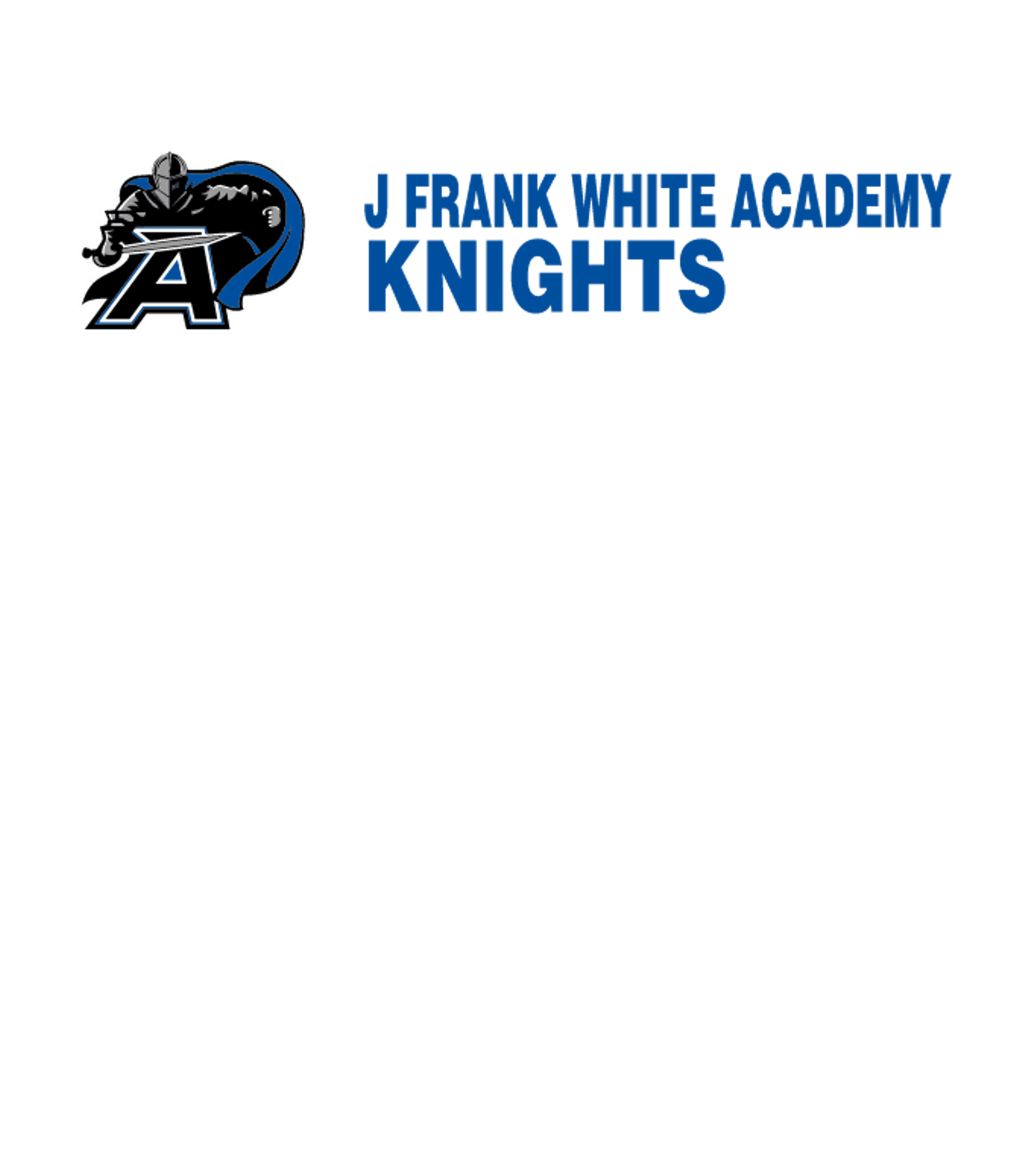 J FRANK WHITE ACADEMY Logo