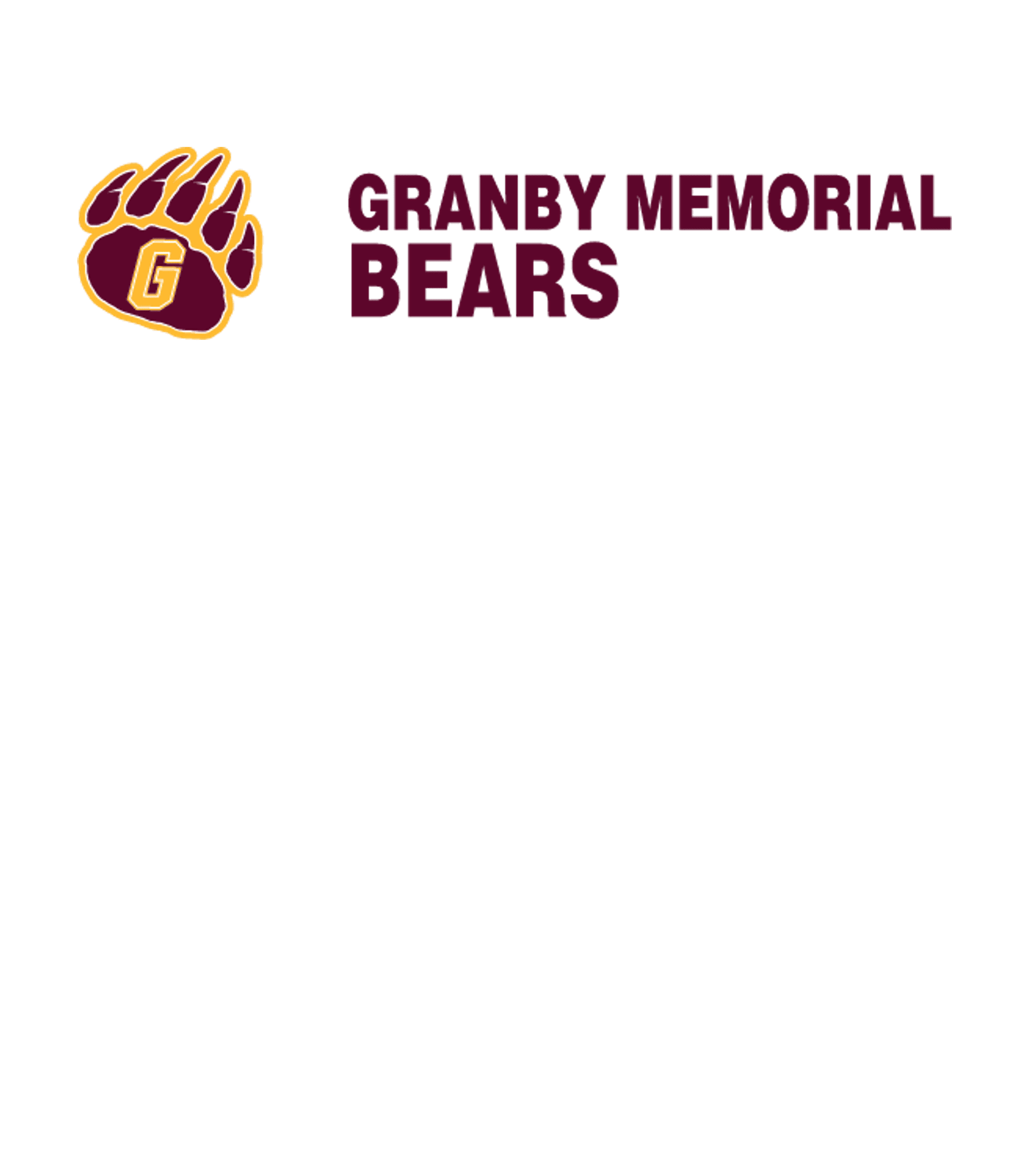 Granby Memorial High School Logo