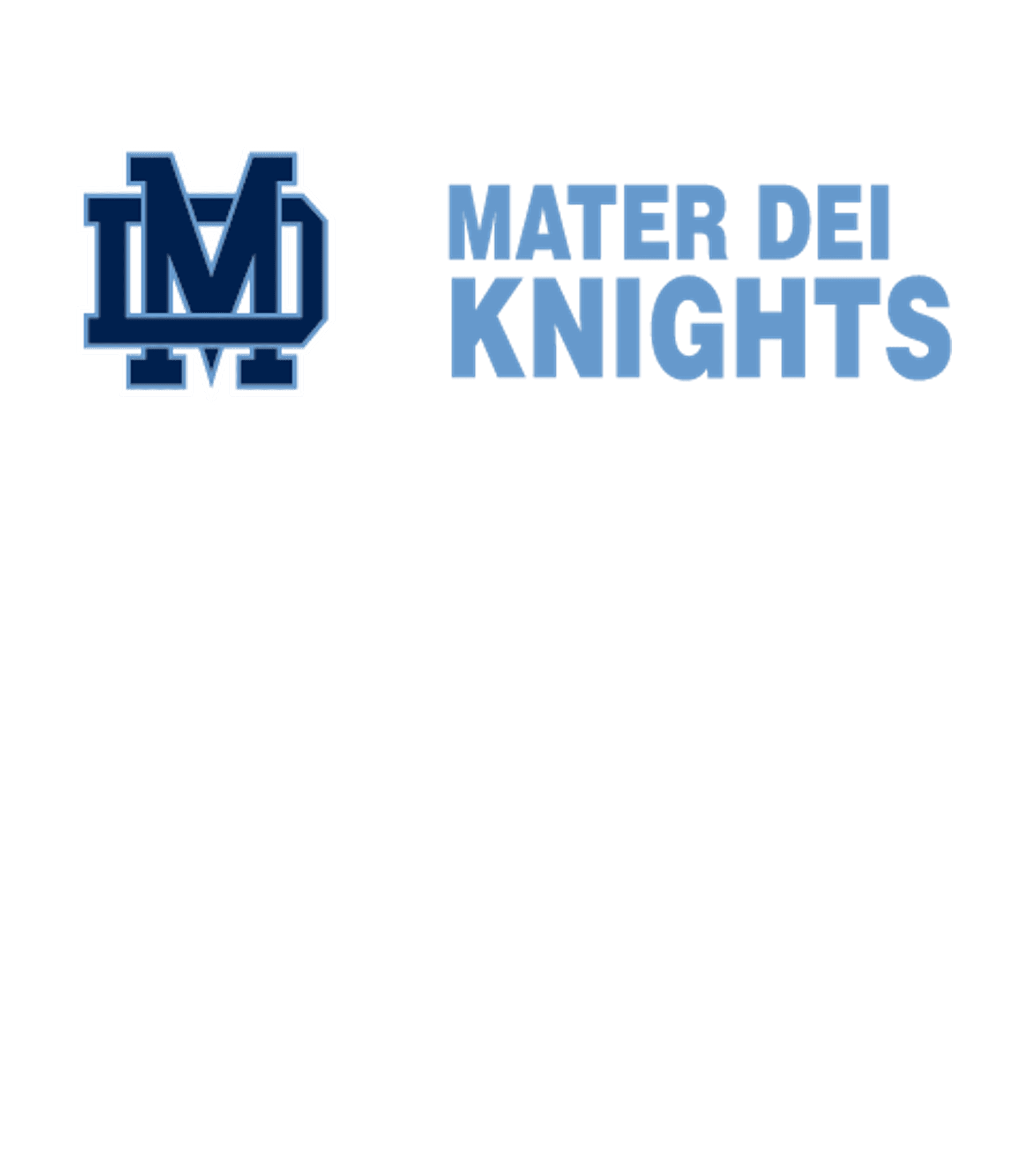 MATER DEI HIGH SCHOOL Logo