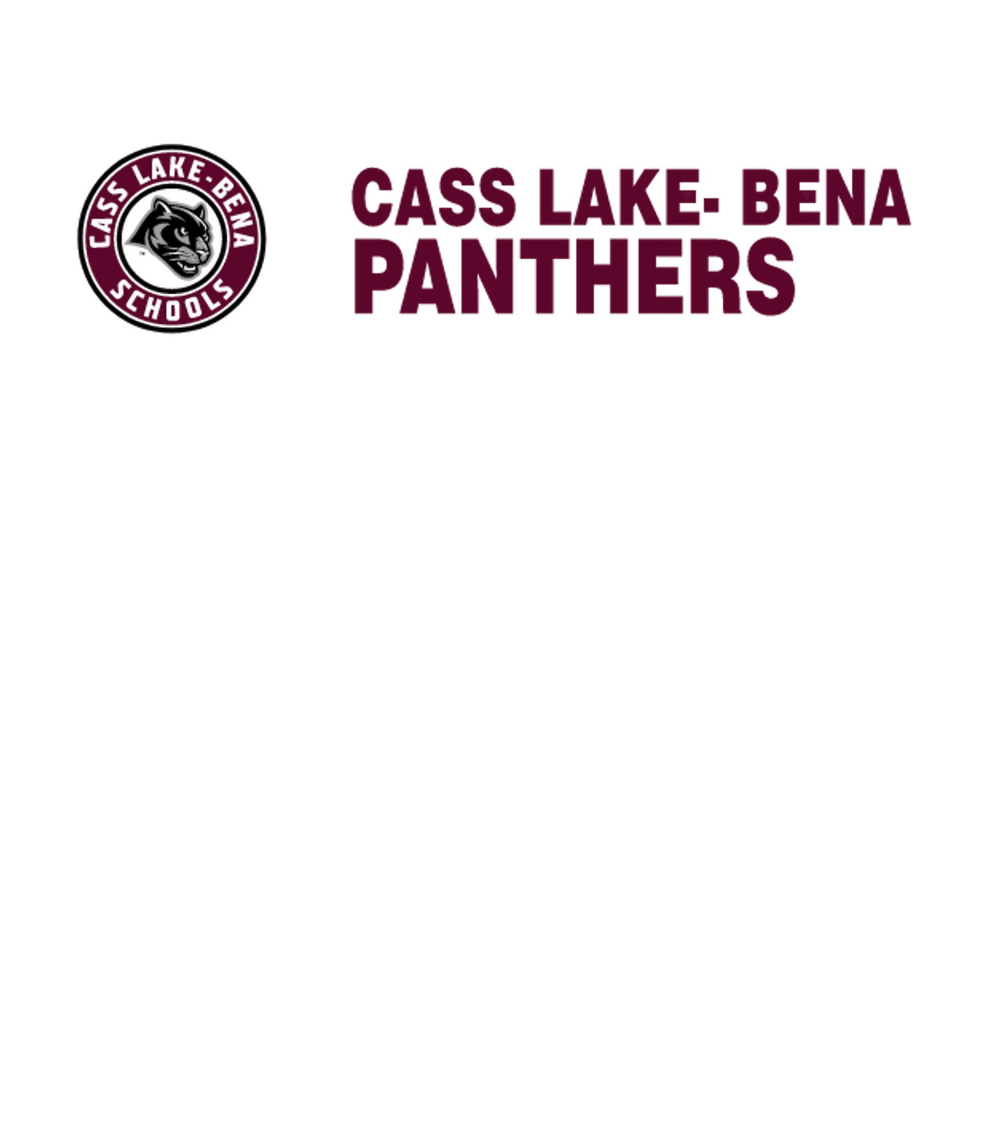 CASS LAKE- BENA HIGH SCHOOL Logo