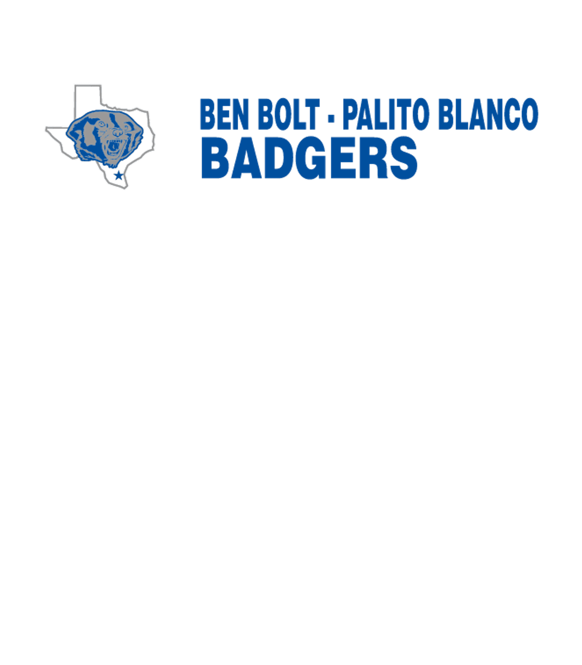BEN BOLT-PALITO BLANCO HIGH SCHOOL Logo