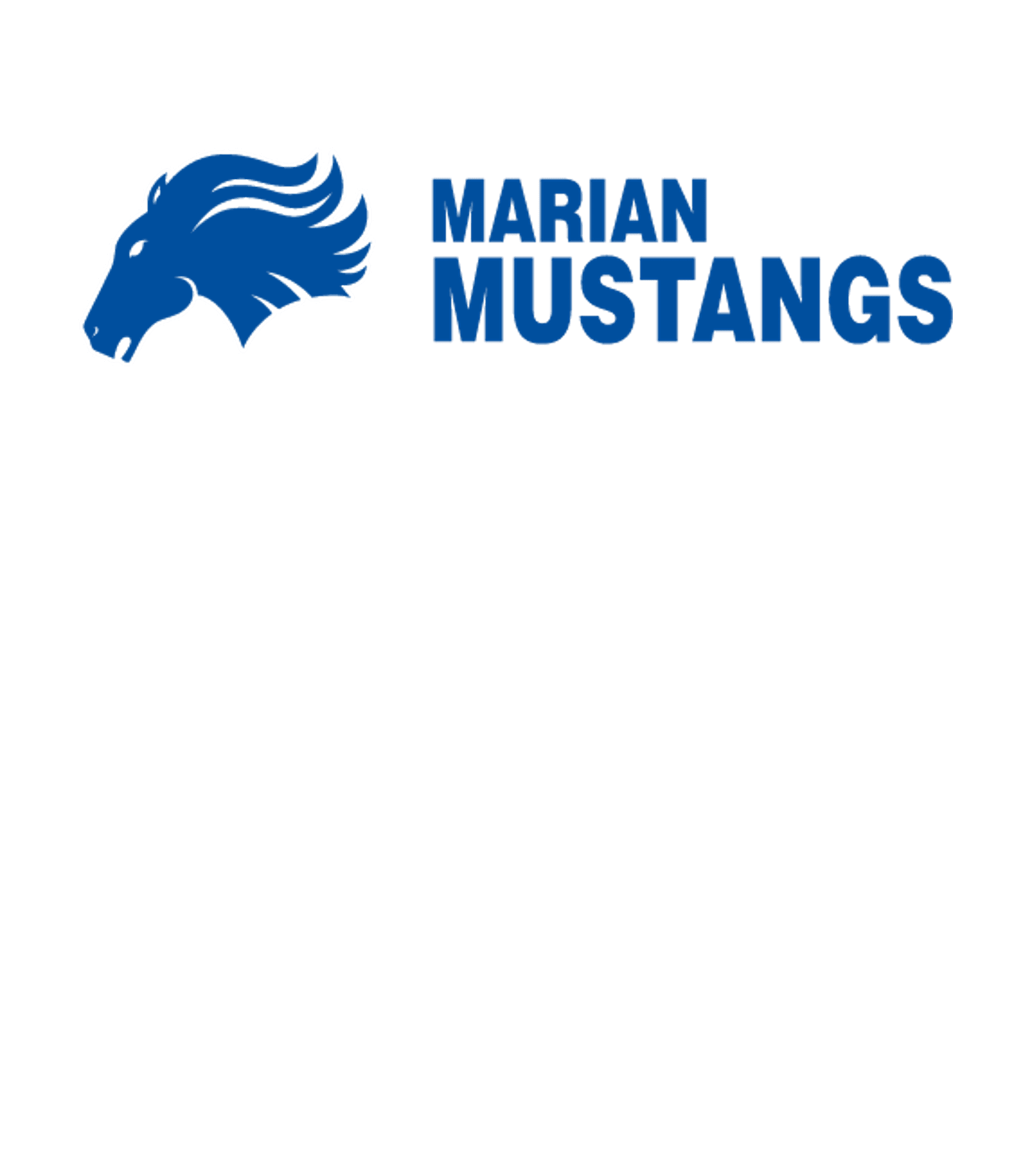 MARIAN HIGH SCHOOL Logo