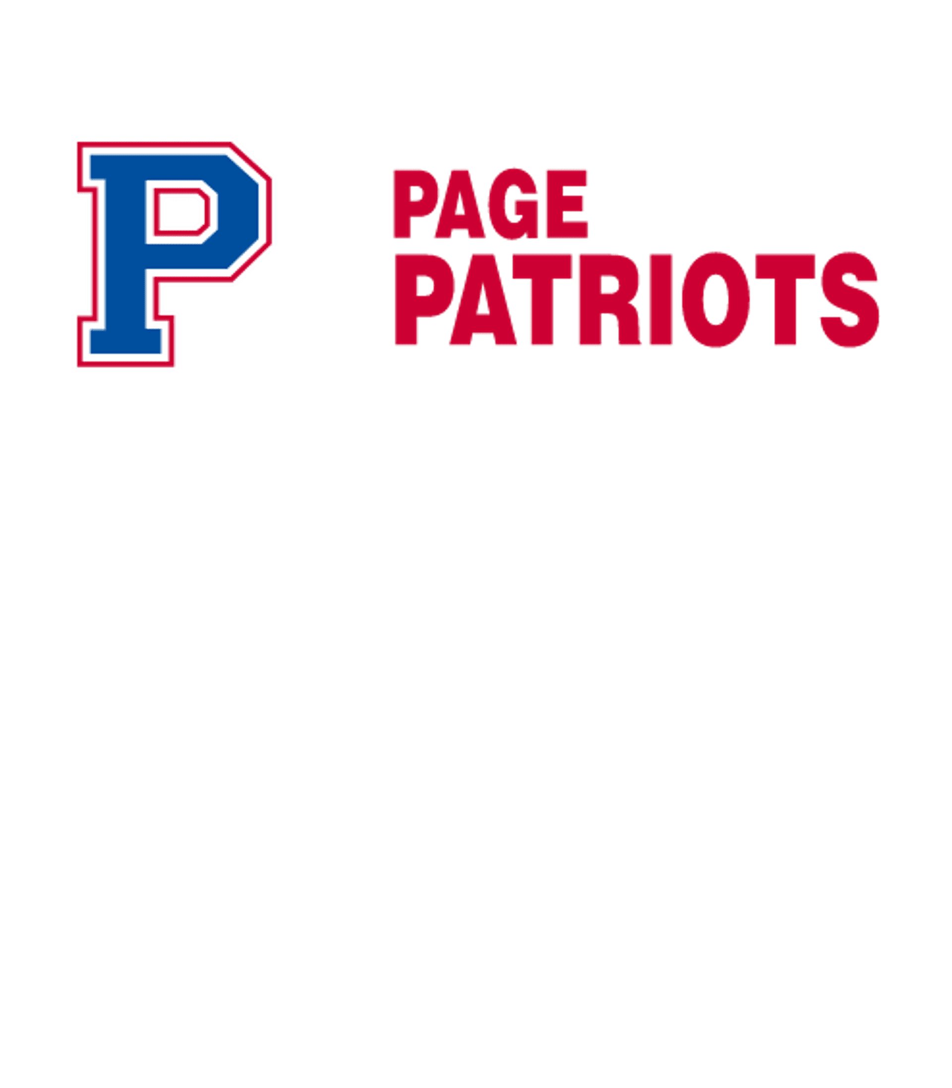 PAGE HIGH SCHOOL Logo