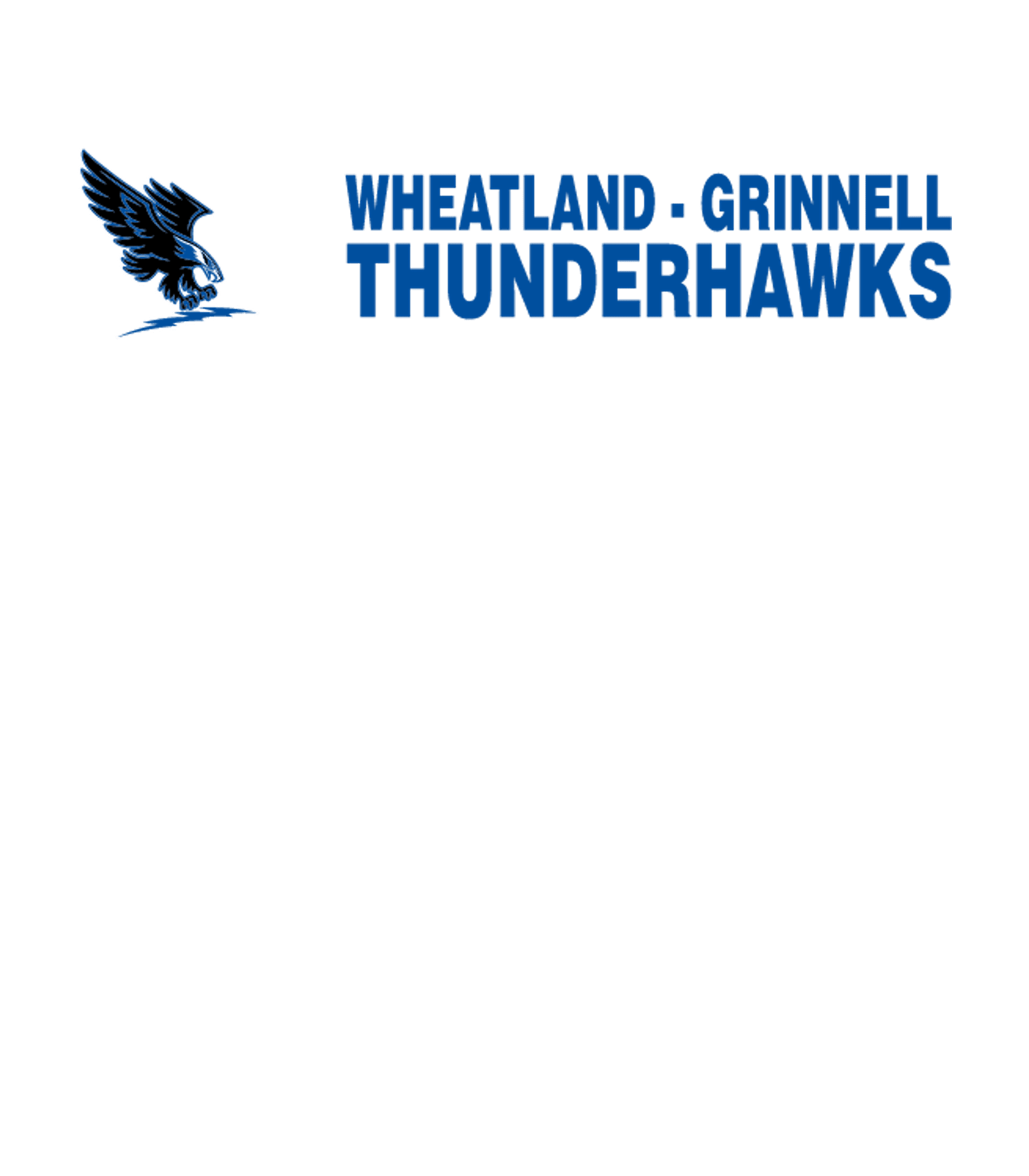 WHEATLAND-GRINNELL HIGH SCHOOL Logo