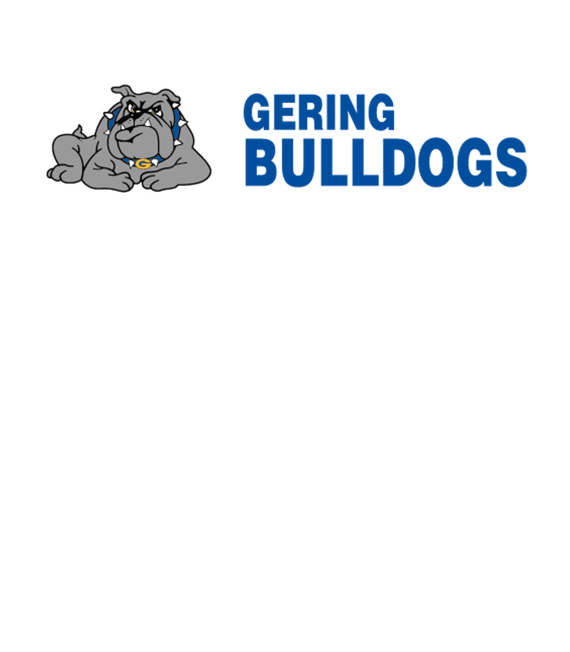 GERING HIGH SCHOOL Logo