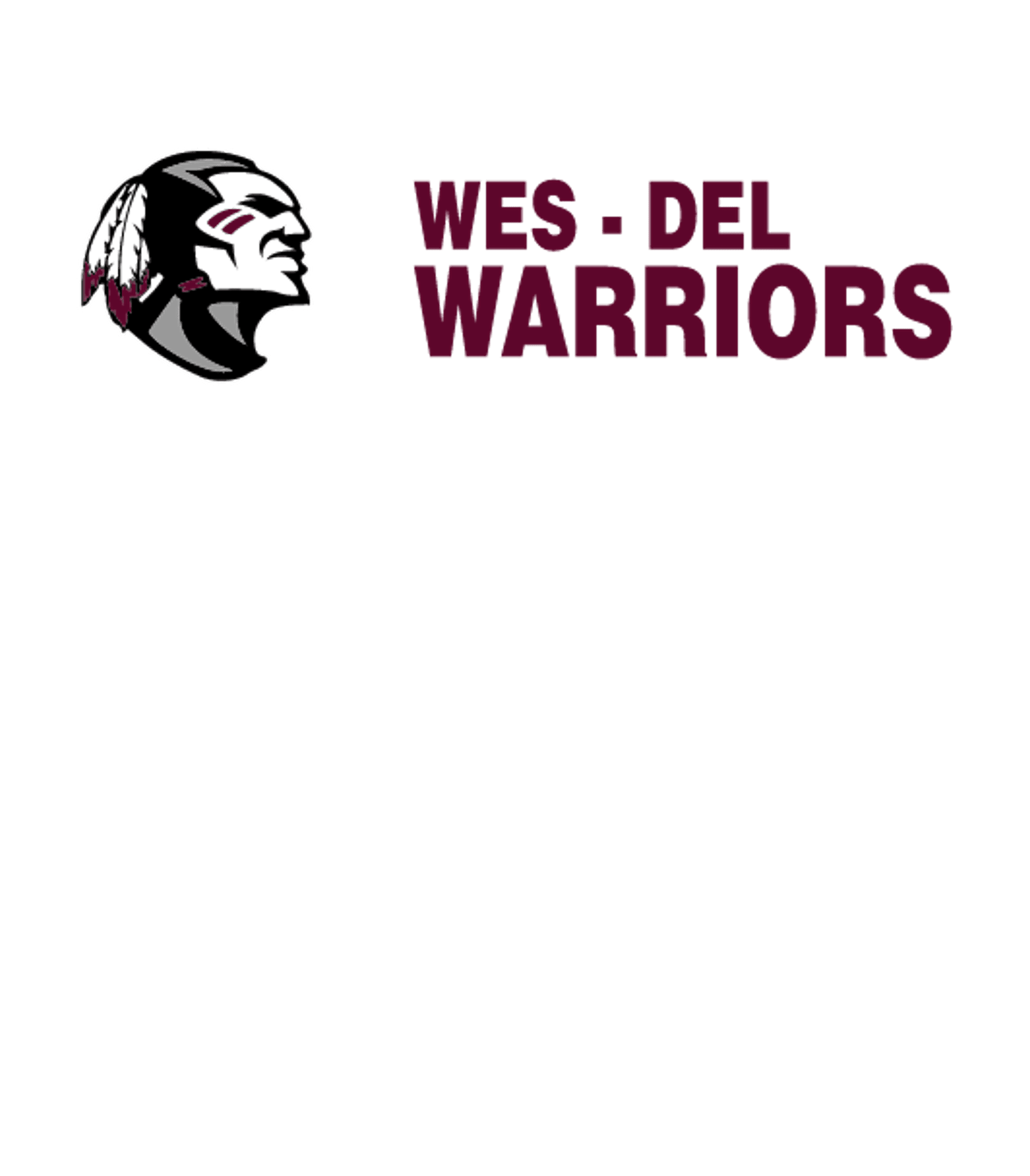WES-DEL HIGH SCHOOL Logo