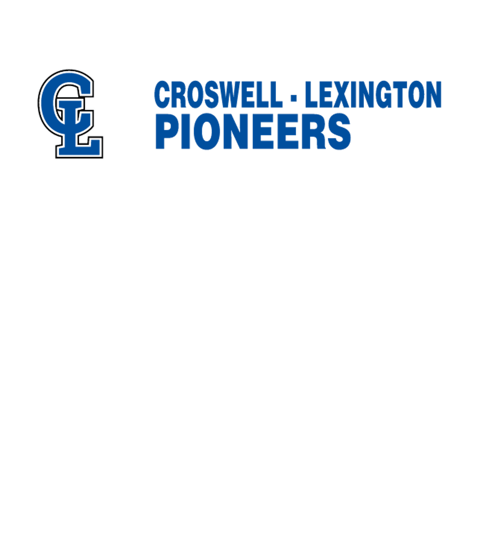 CROSWELL-LEXINGTON HIGH SCHOOL Logo