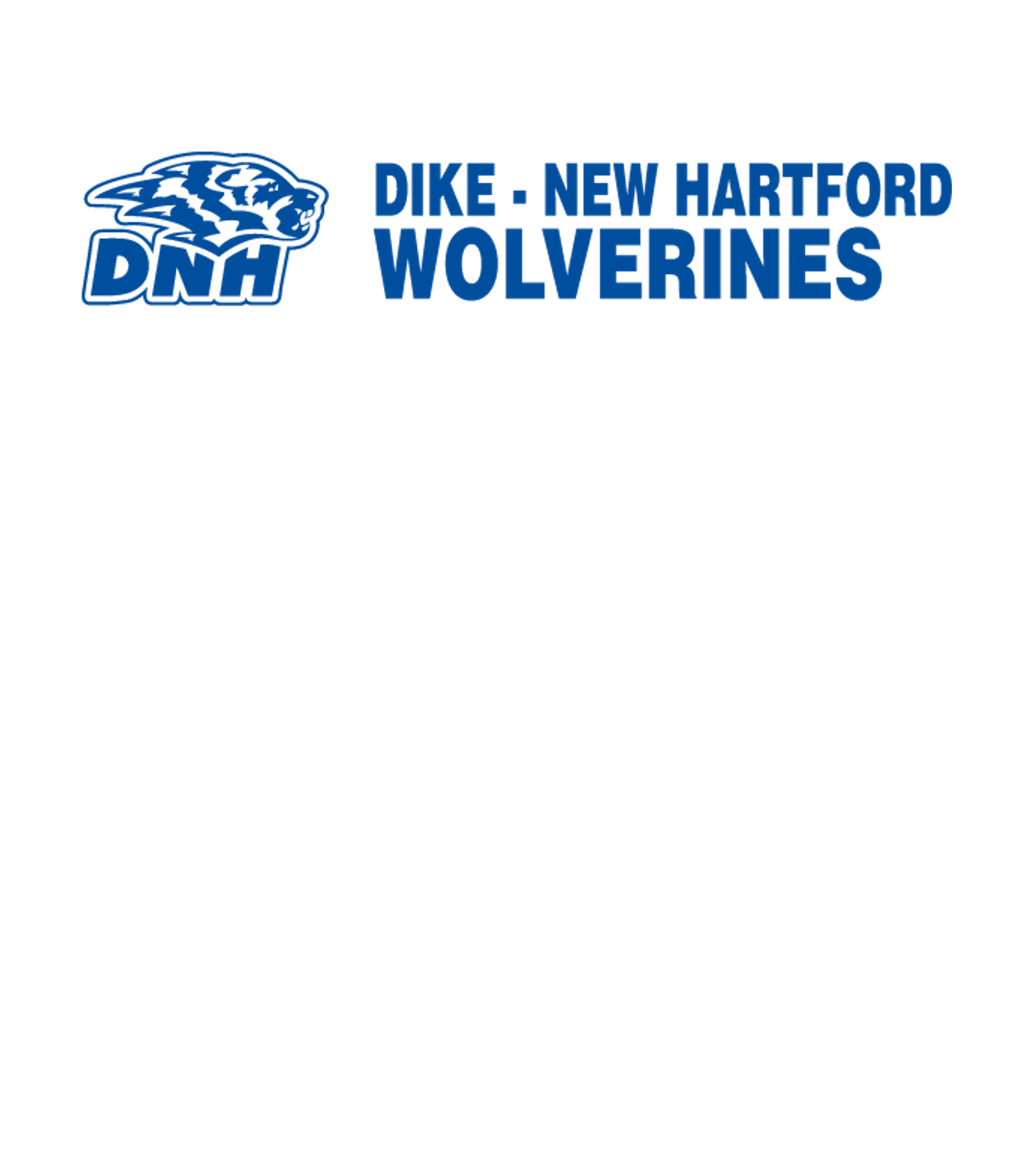 Dike-New Hartford High School Logo