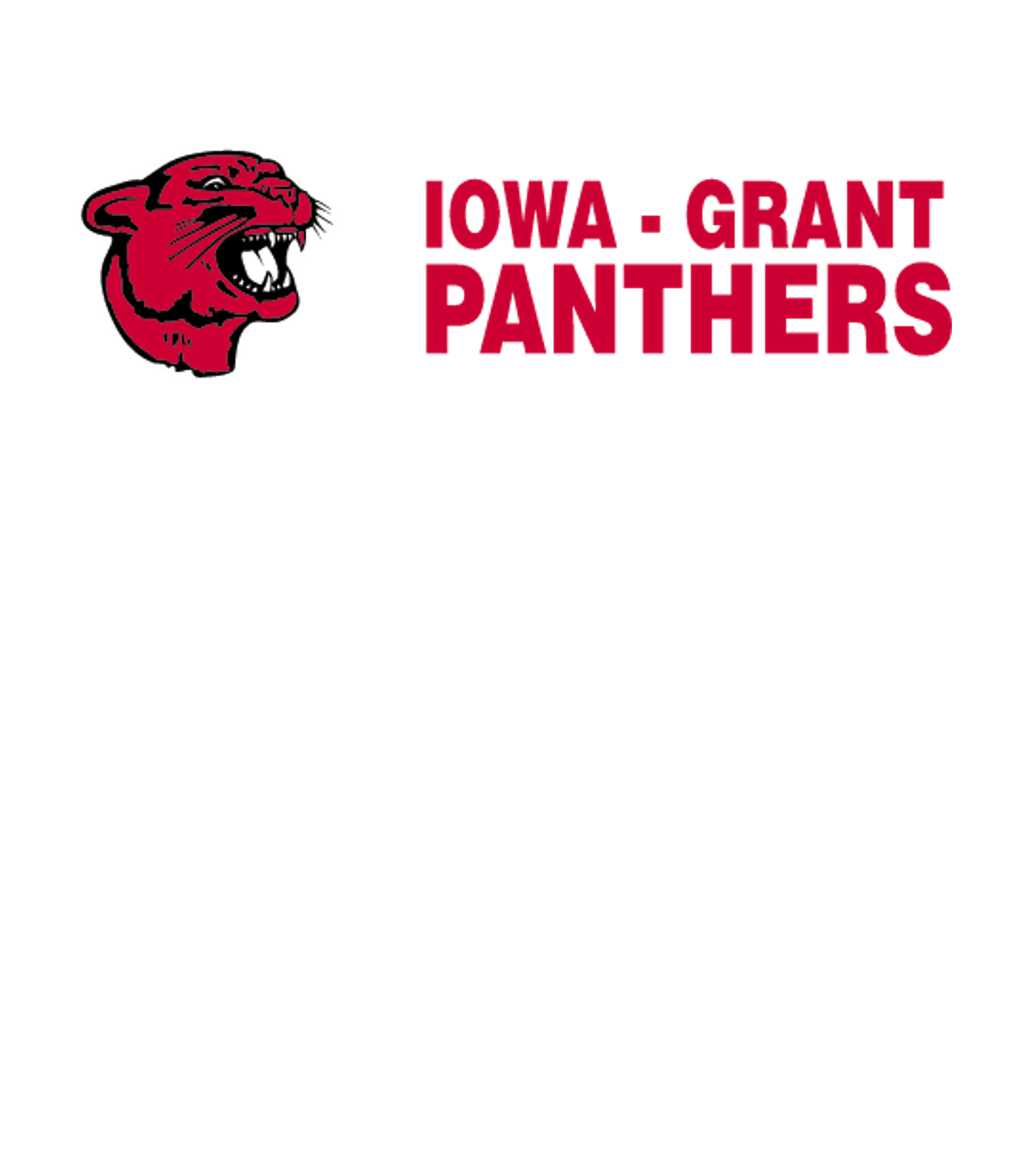 IOWA-GRANT HIGH SCHOOL Logo