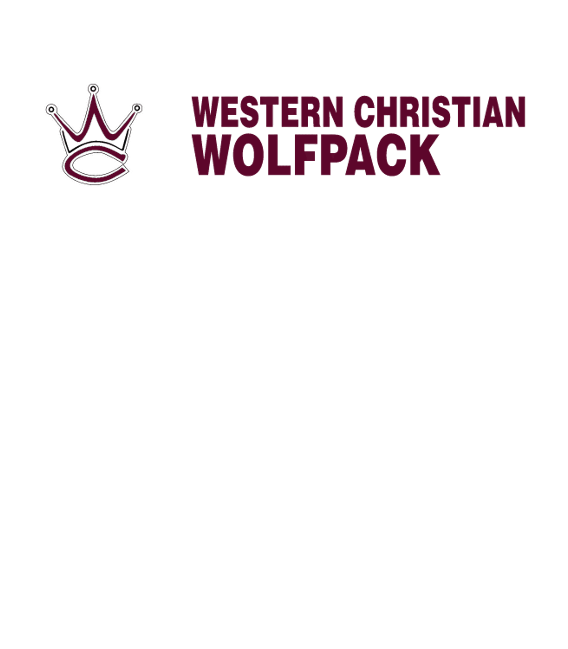 WESTERN CHRISTIAN HIGH SCHOOL Logo