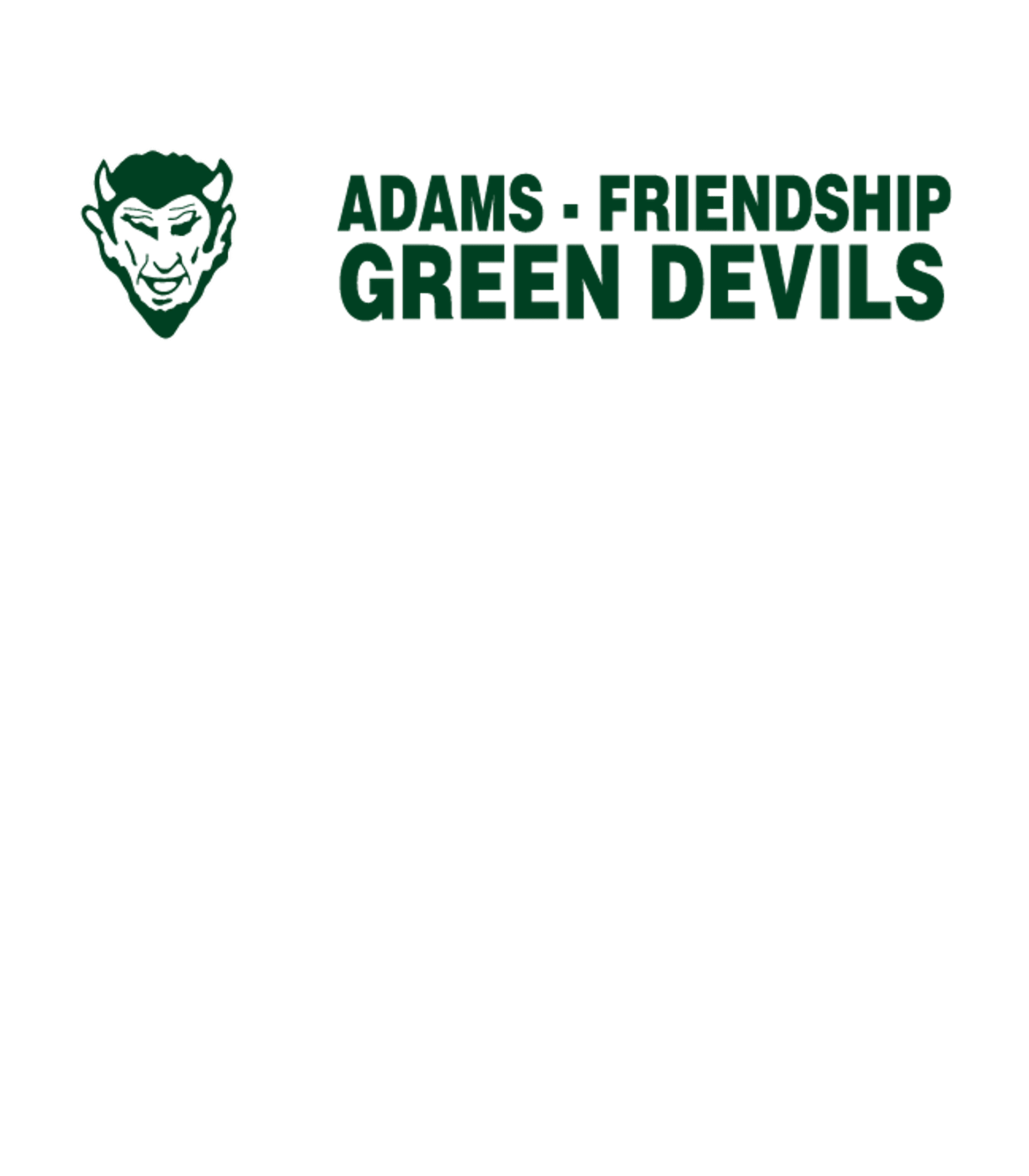 ADAMS-FRIENDSHIP HIGH SCHOOL Logo