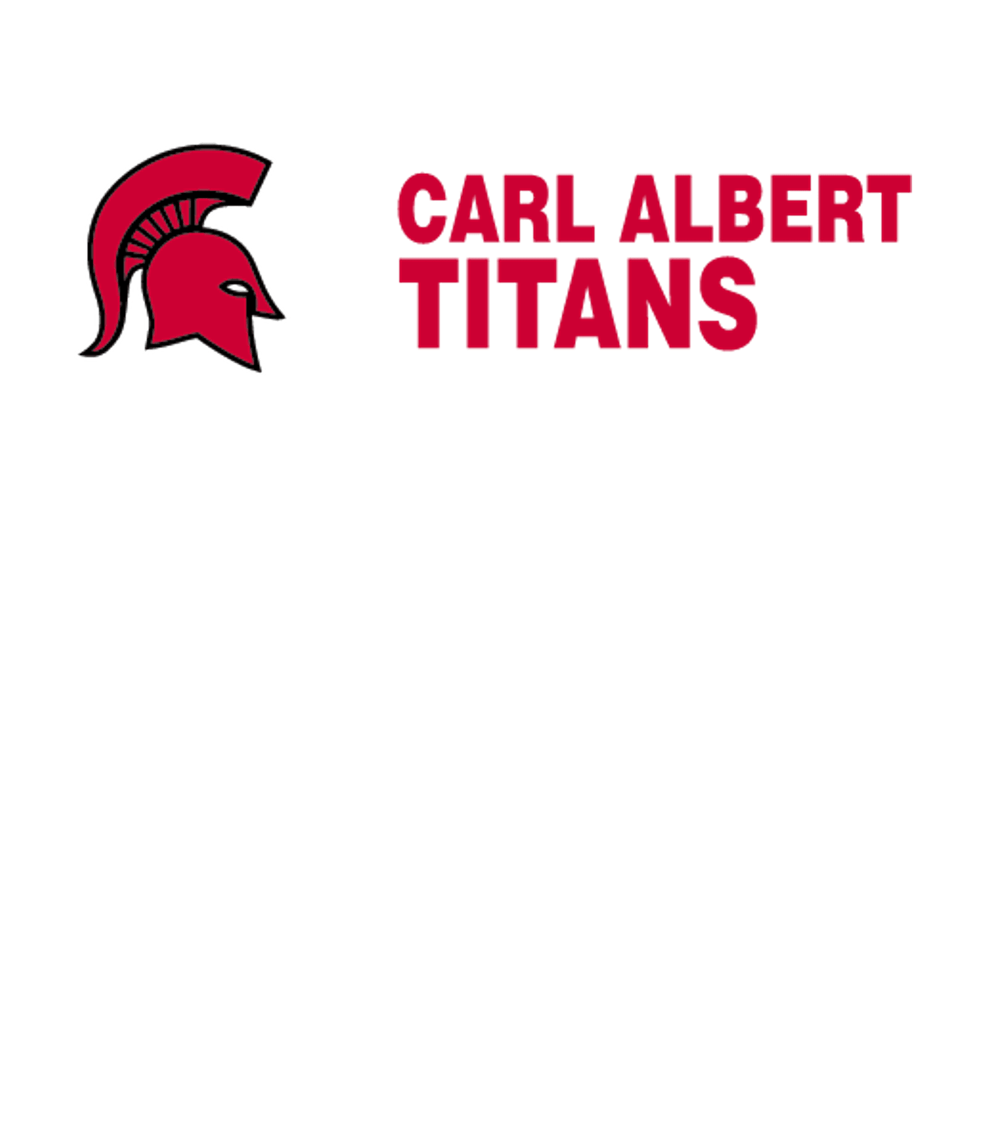 CARL ALBERT HIGH SCHOOL Logo