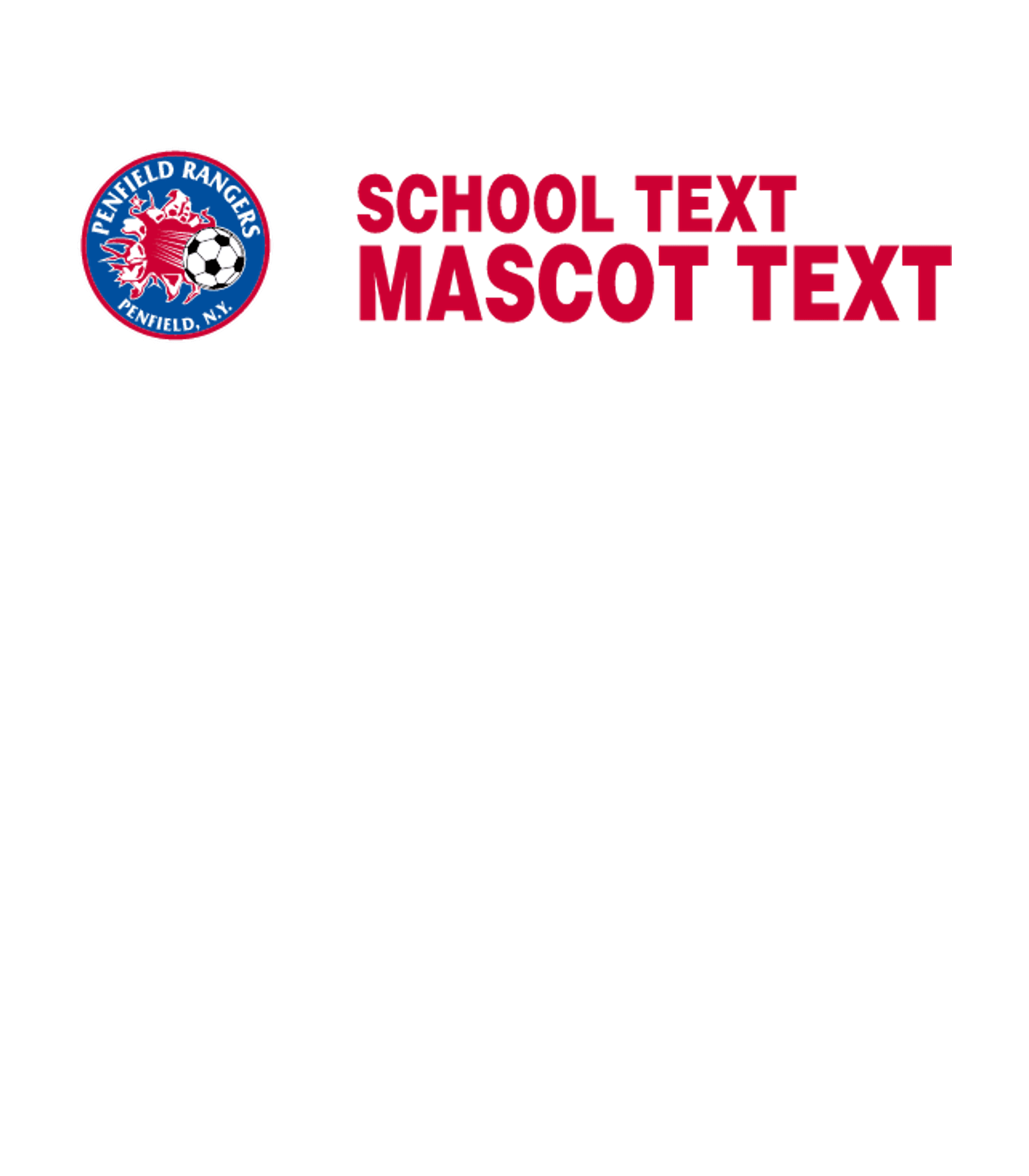 Penfield Rangers soccer club Logo