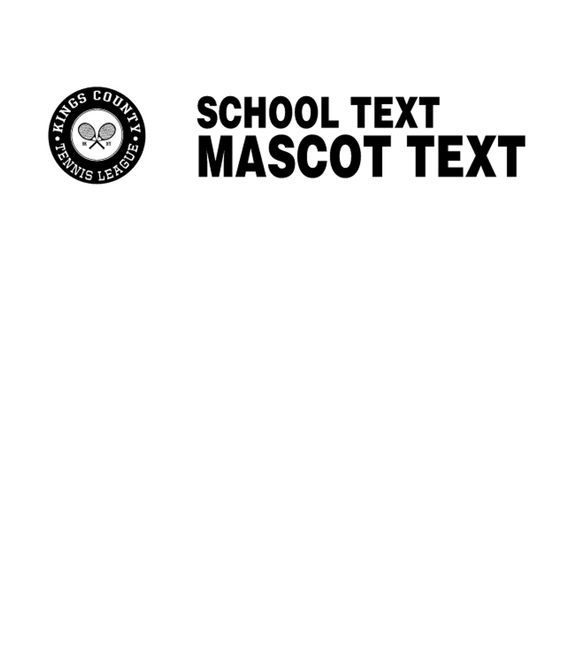 KINGS COUNTY TENNIS LEAGUE Logo