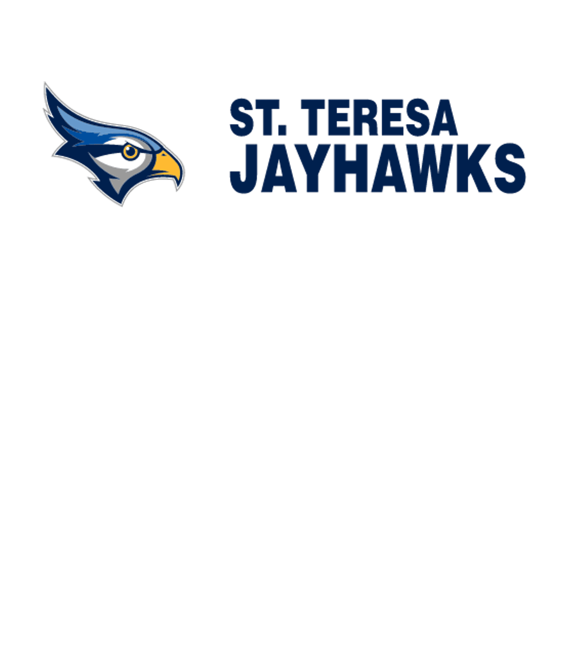 St. Teresa Jayhawks Apparel Logo