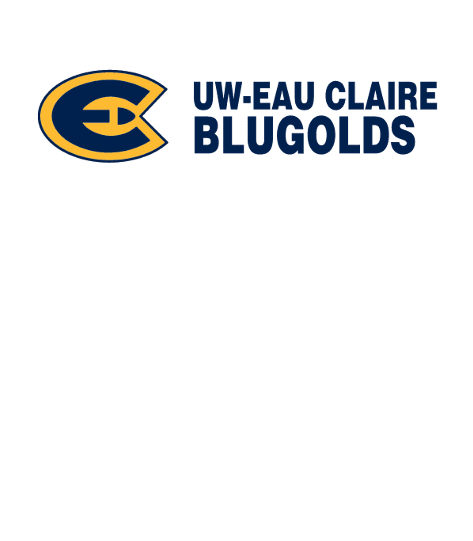 Uw-eau Claire Blugolds Logo