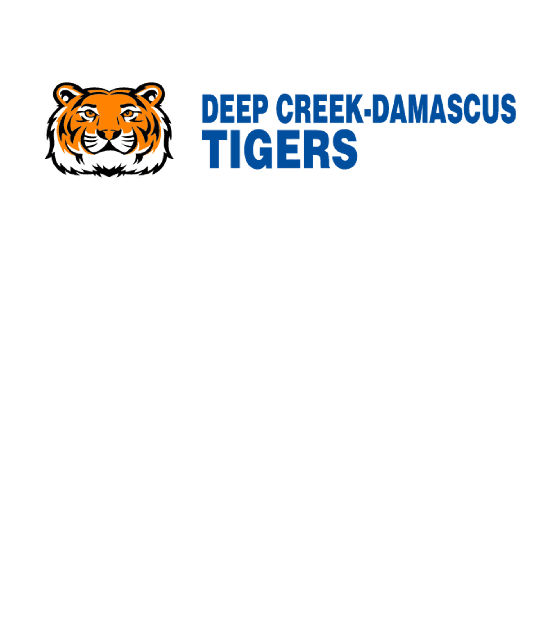 Deep Creek Damascus Tigers Logo