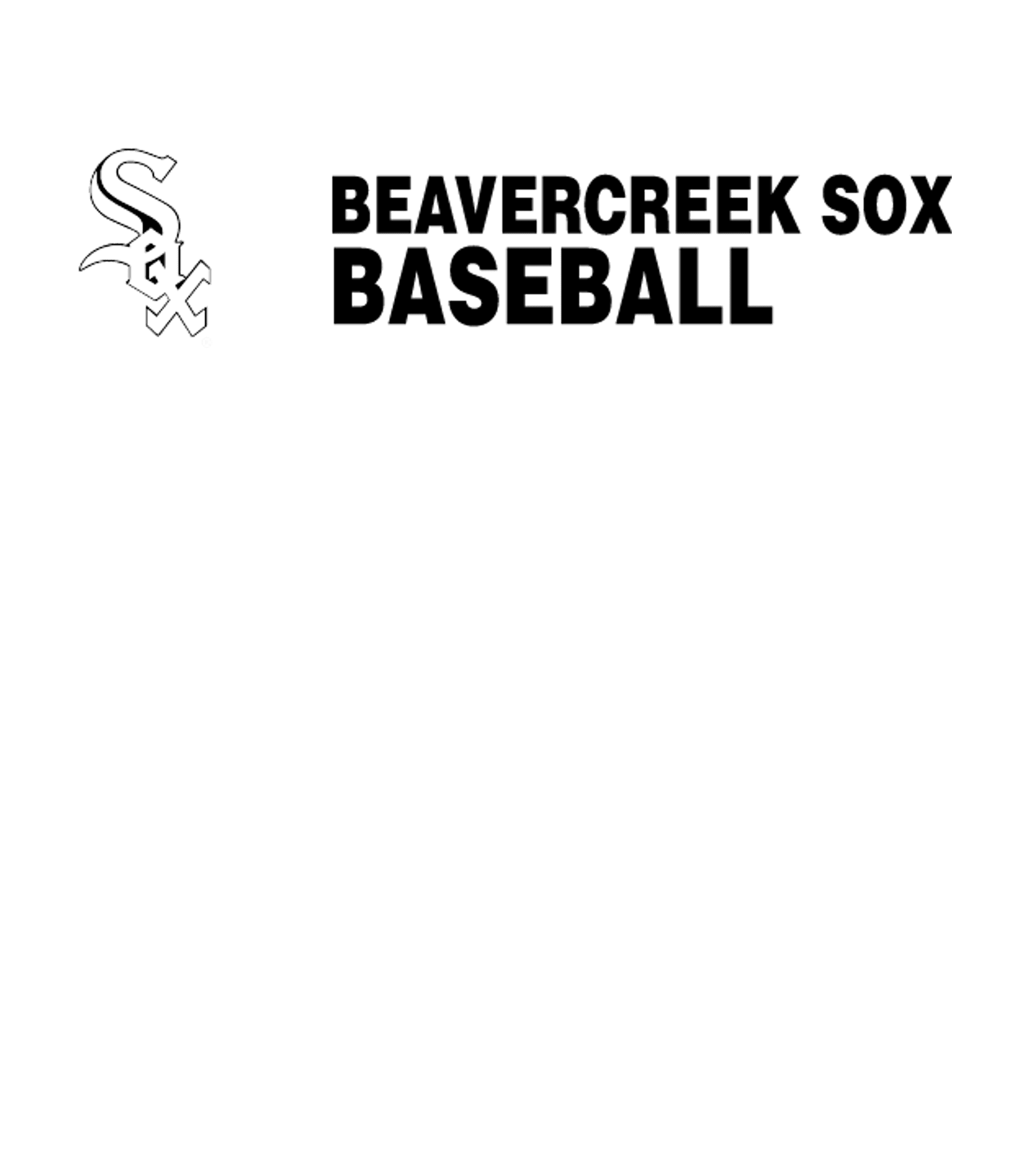 Beavercreek Sox Baseball Logo