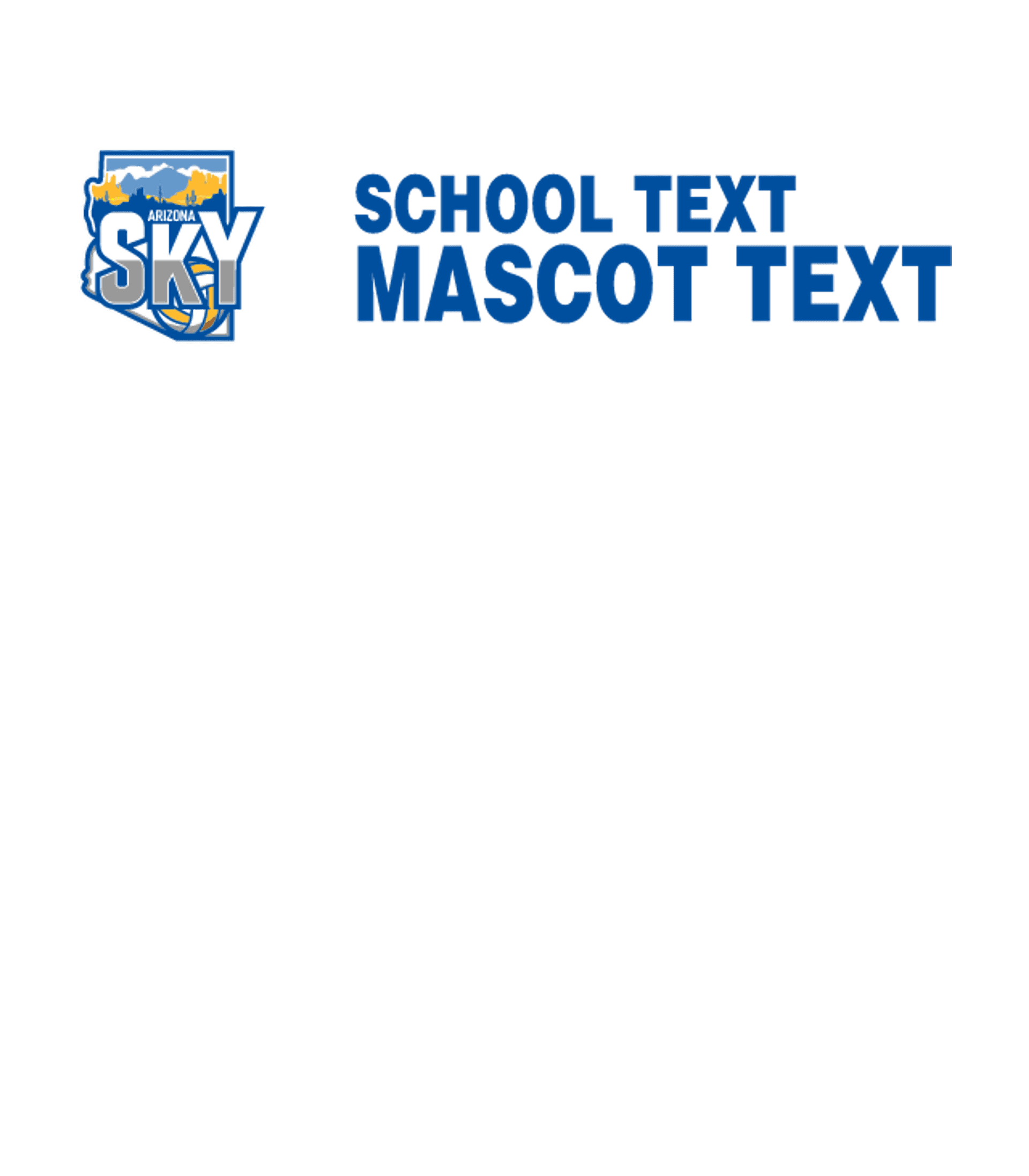 Arizona Sky Volleyball Logo