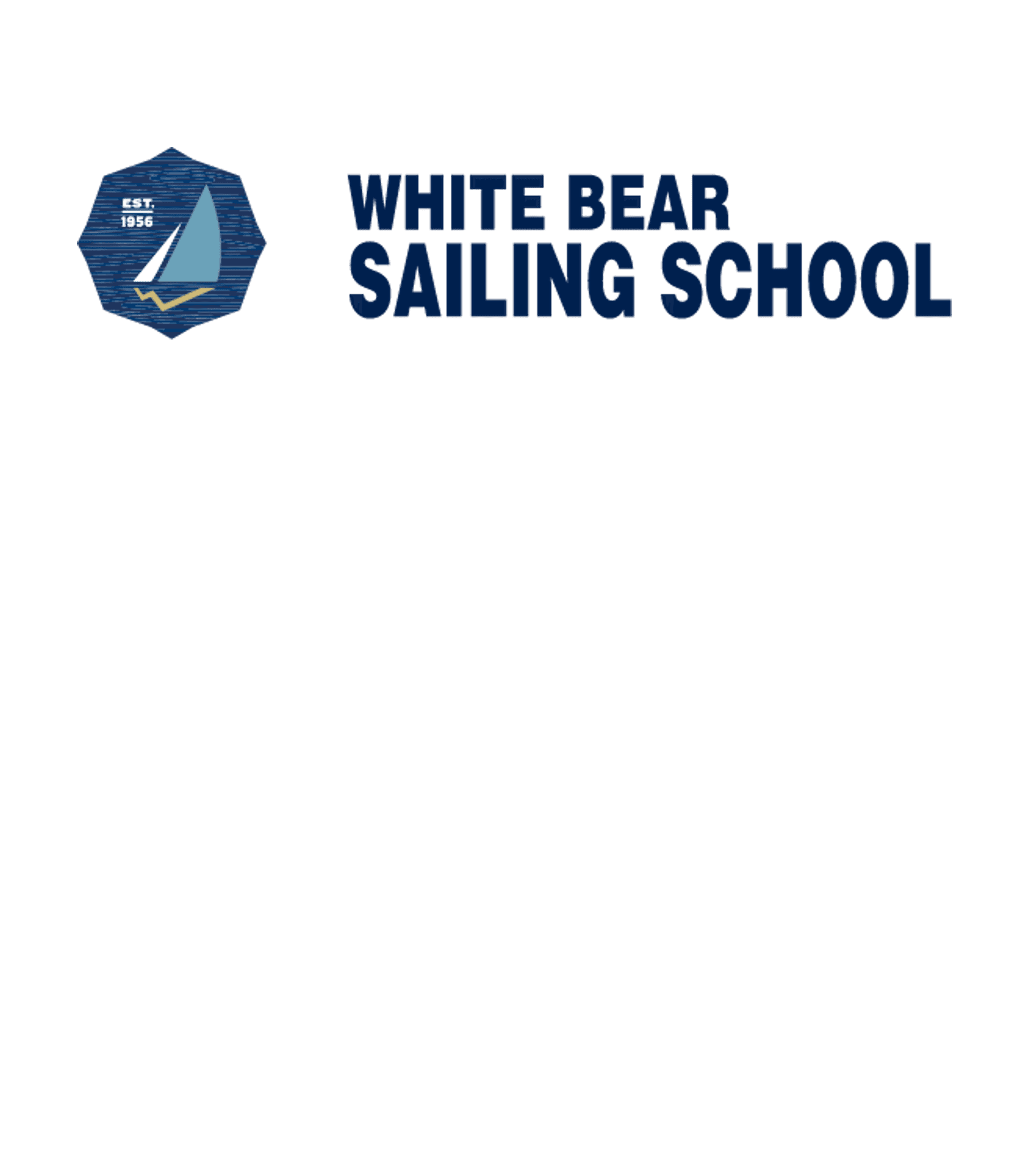 White Bear Sailing School Logo
