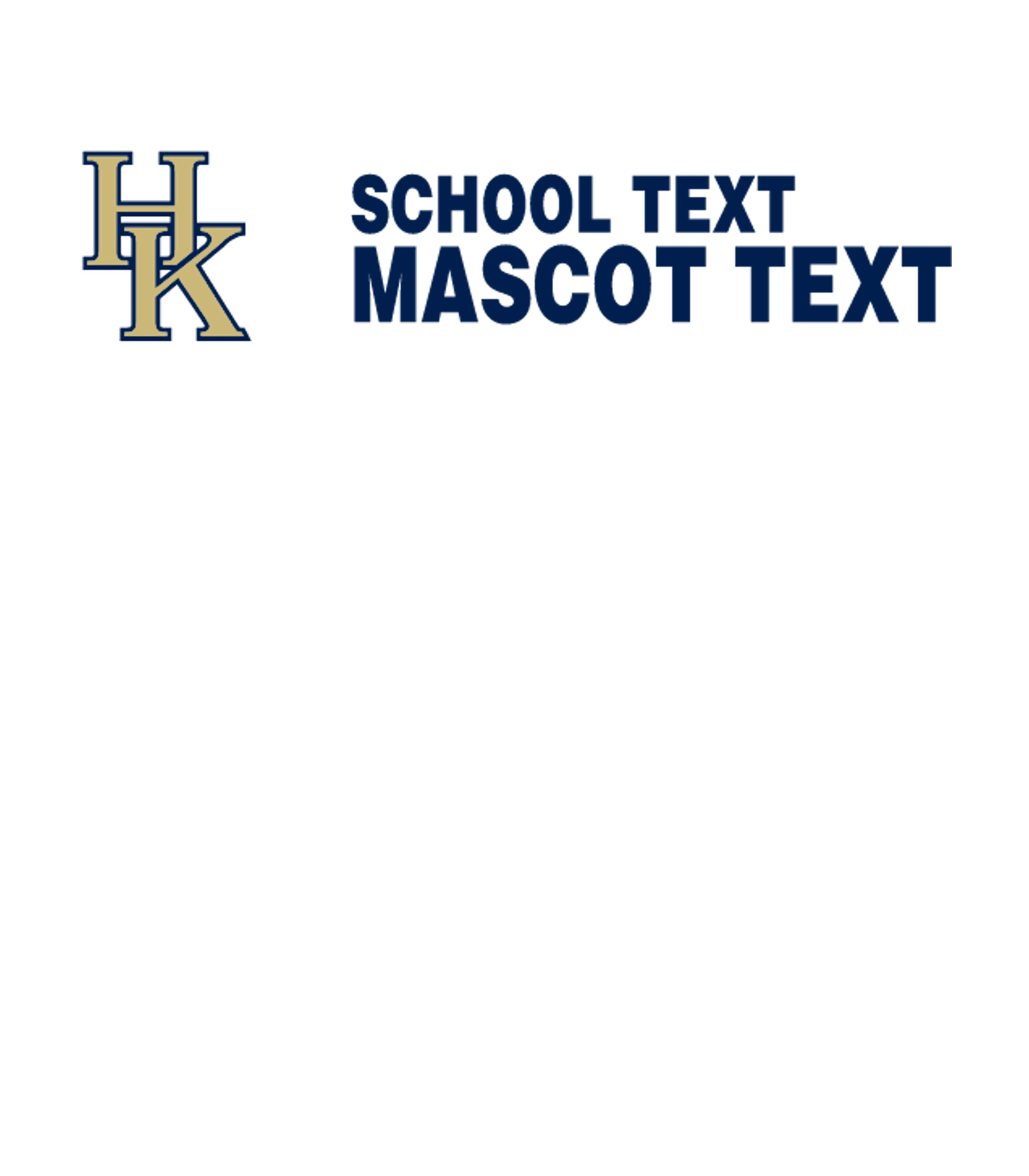 HK Youth Football and Cheerleading Logo