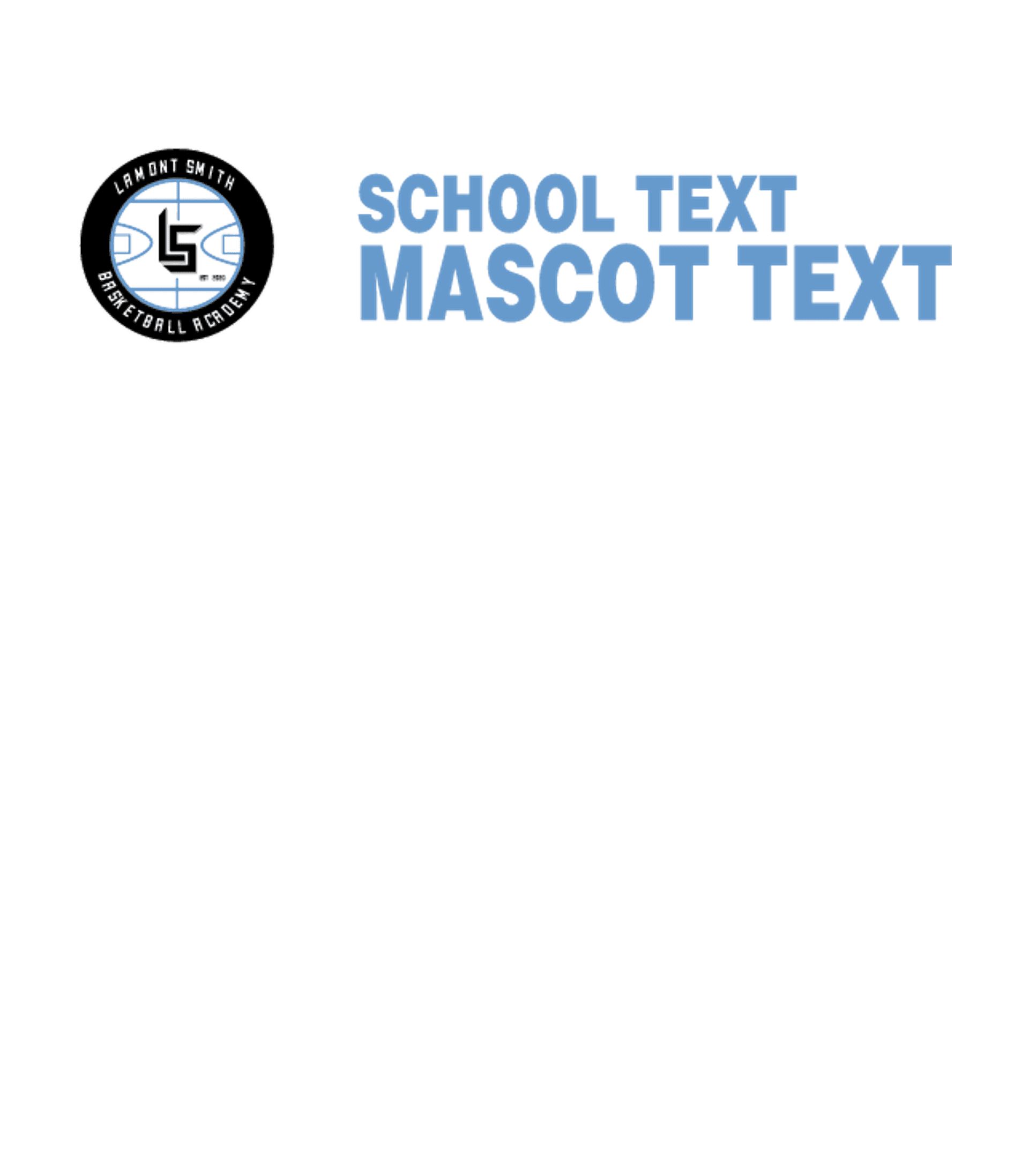 Lamont Smith Basketball Academy Logo