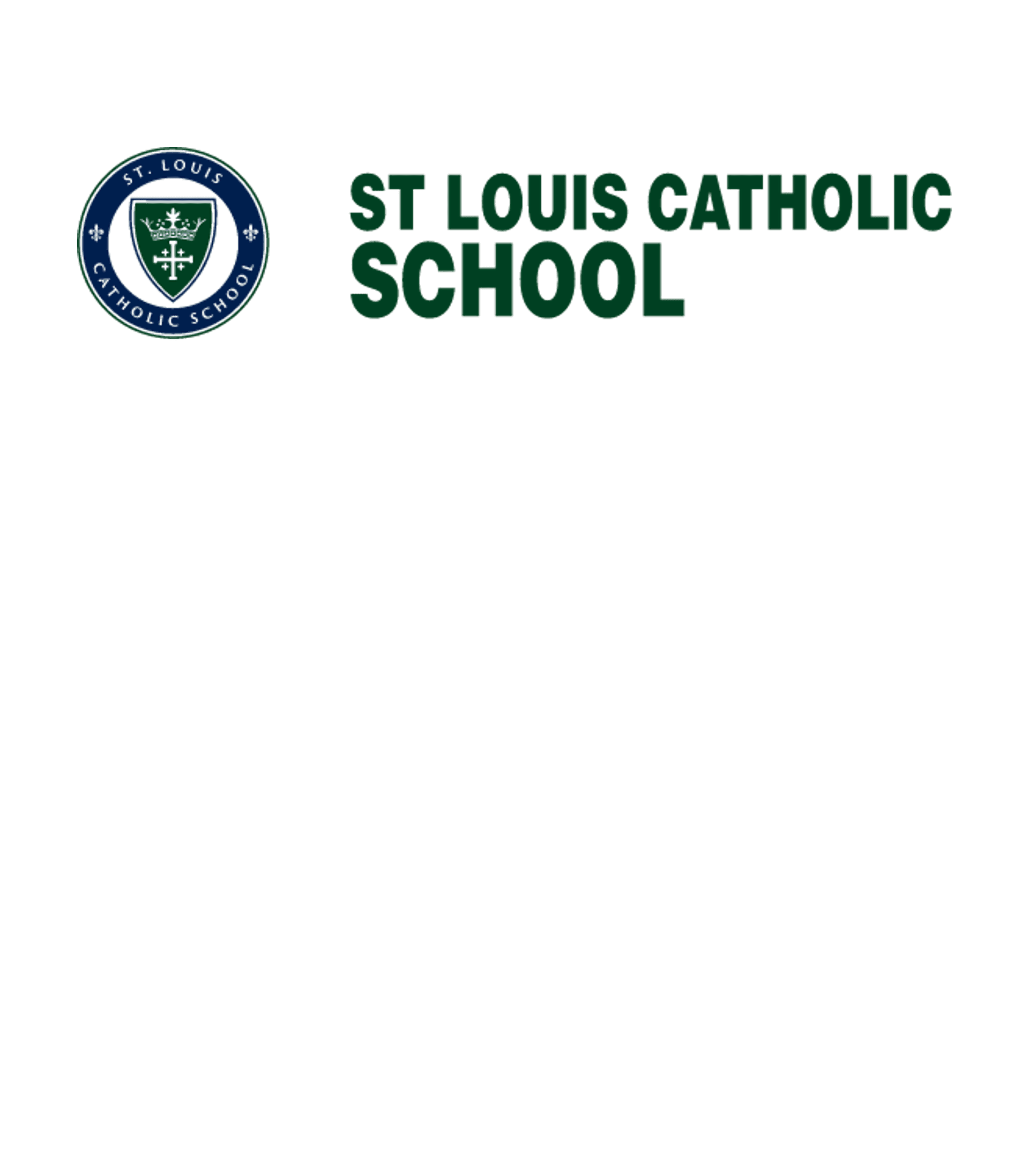 St Louis Catholic School Logo