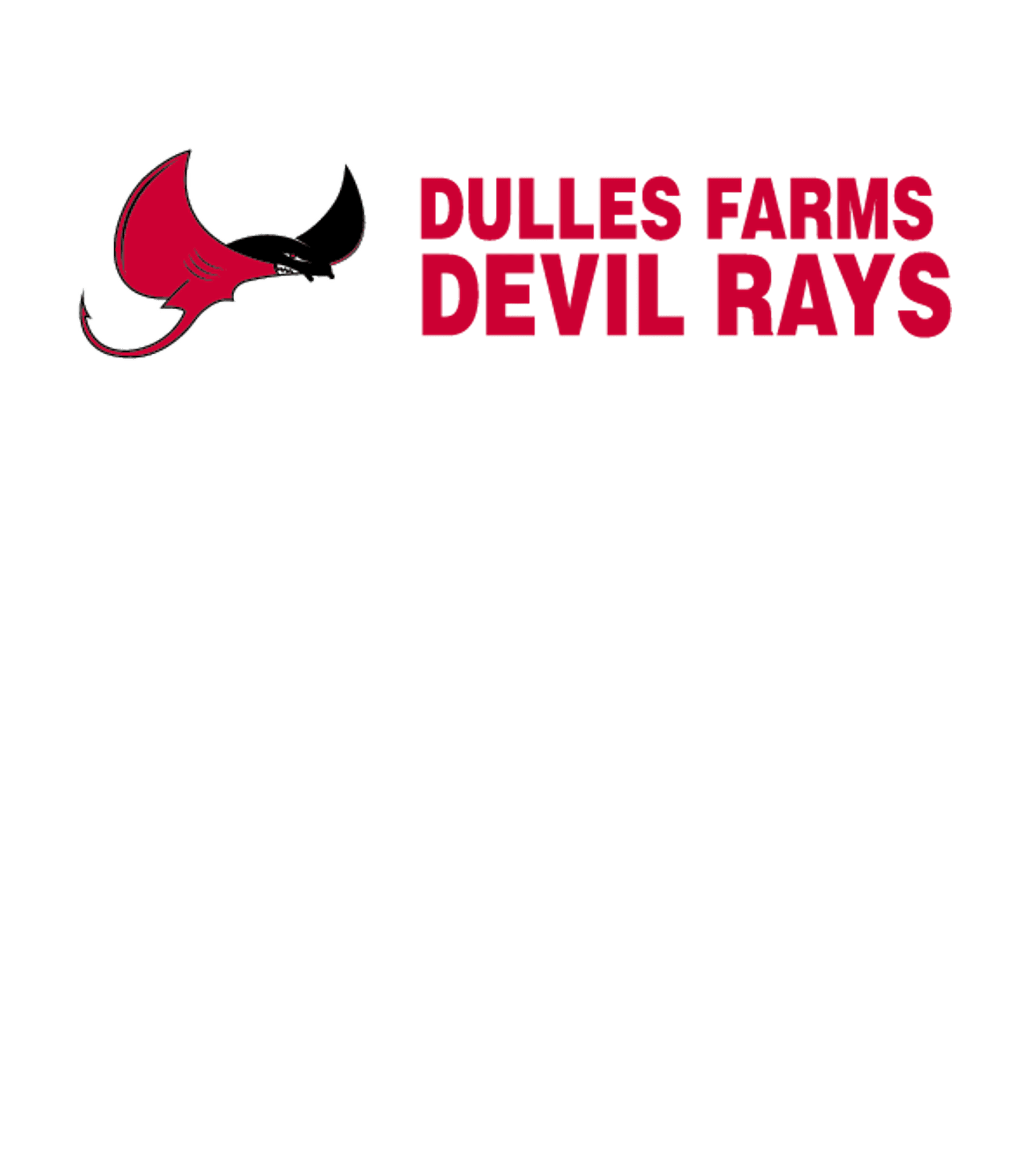 Dulles Farms Devil Rays Logo