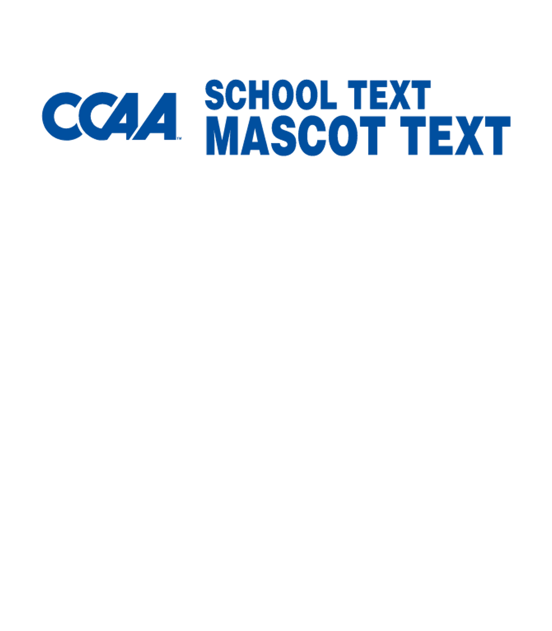 California Collegiate Athletic Association Logo