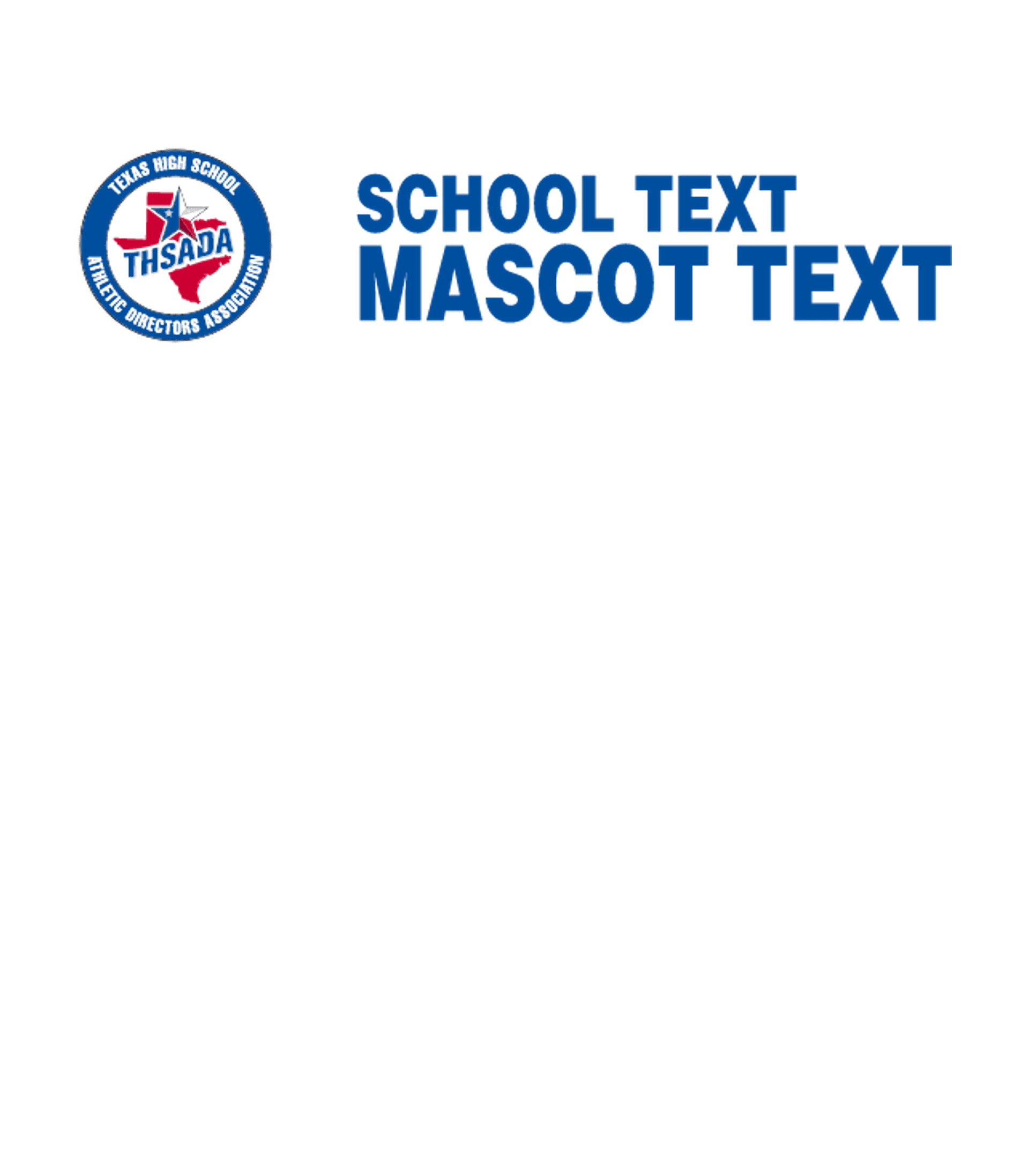 Texas High School Athletic Directors Association Logo