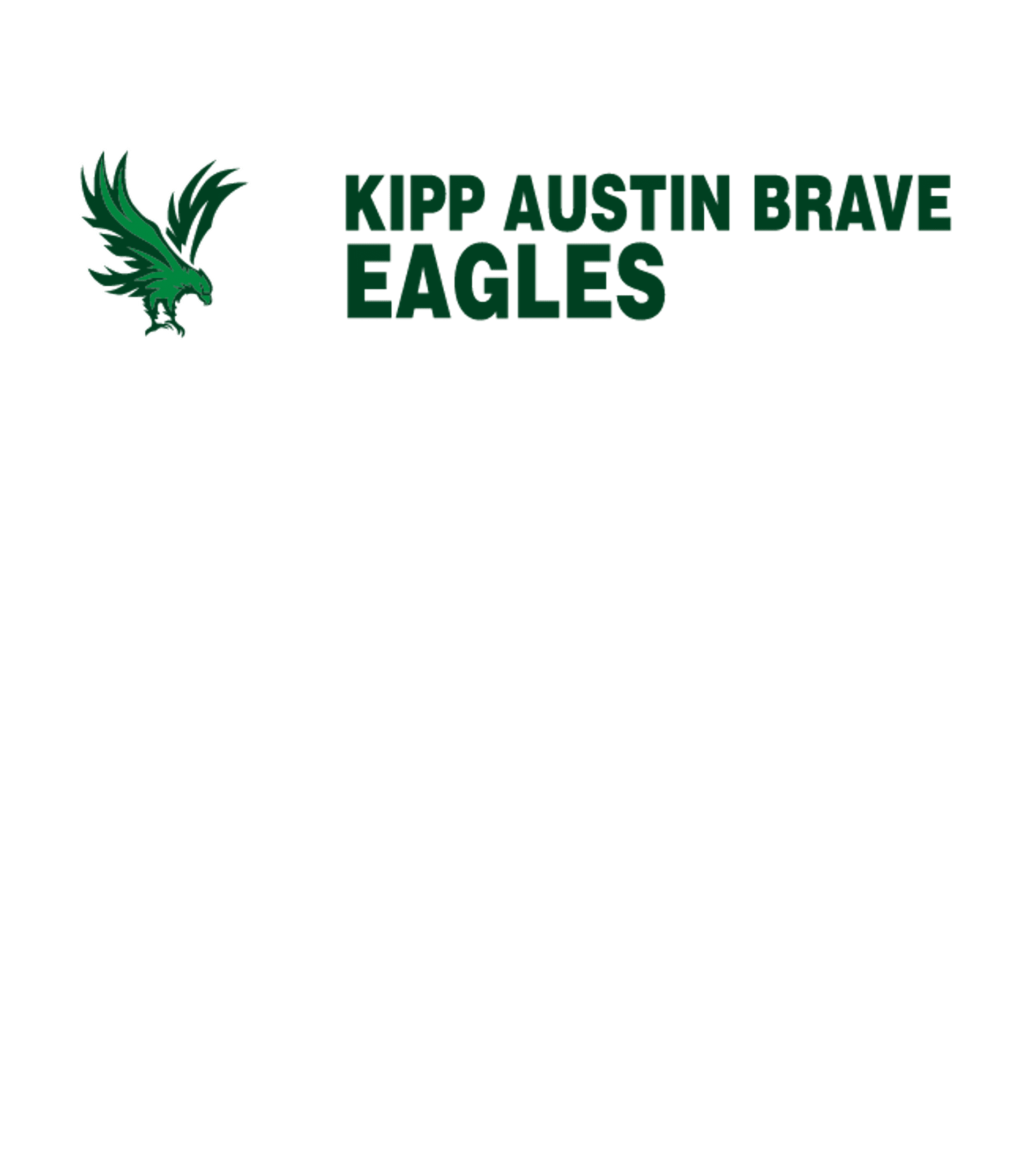 Kipp Austin Brave High School Logo