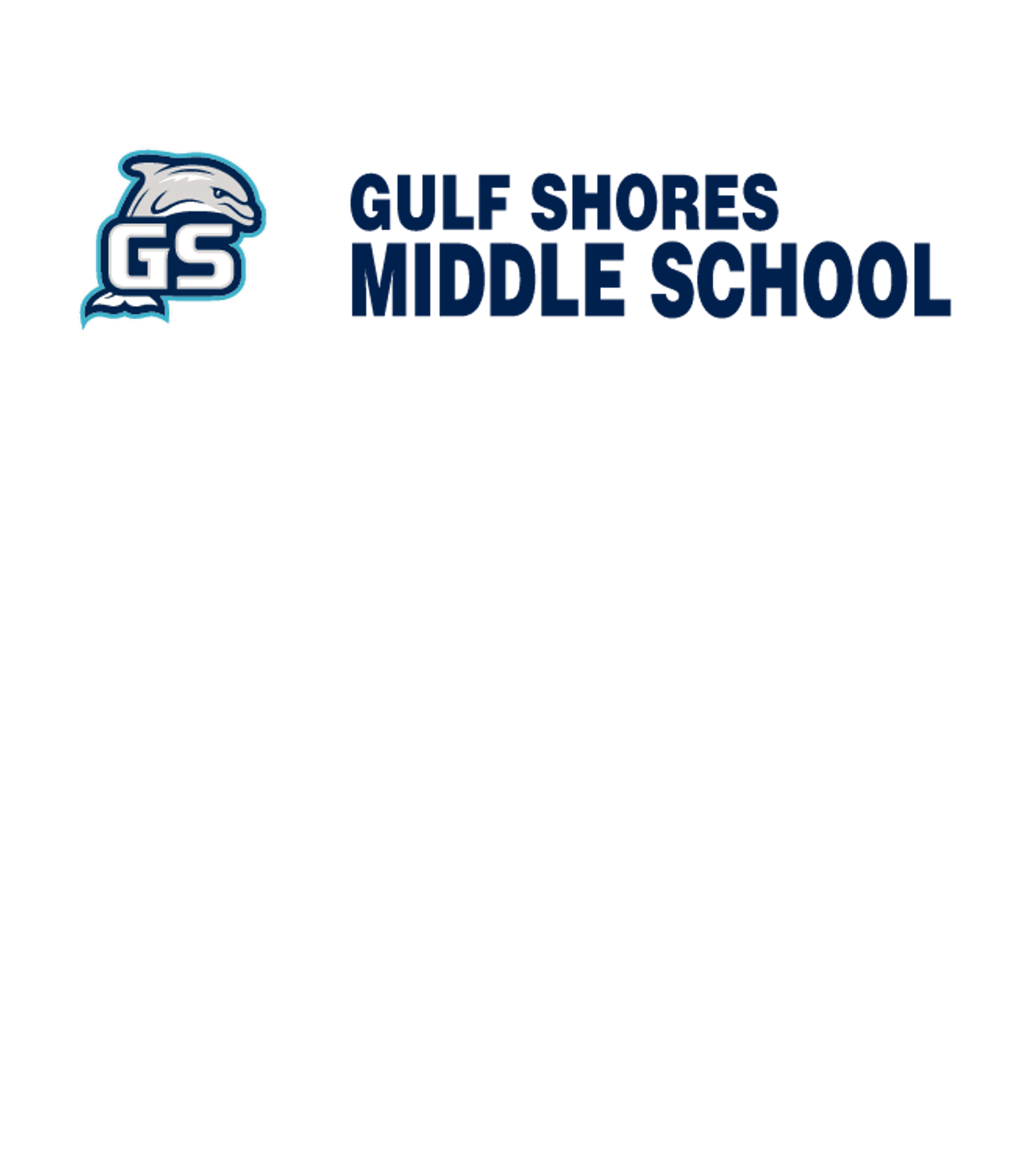 Gulf Shores Middle School Logo