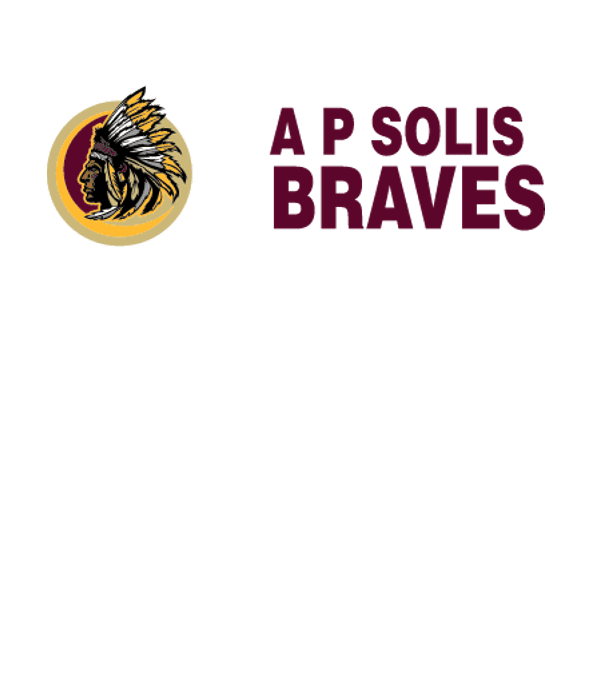 A P Solis Middle School Logo