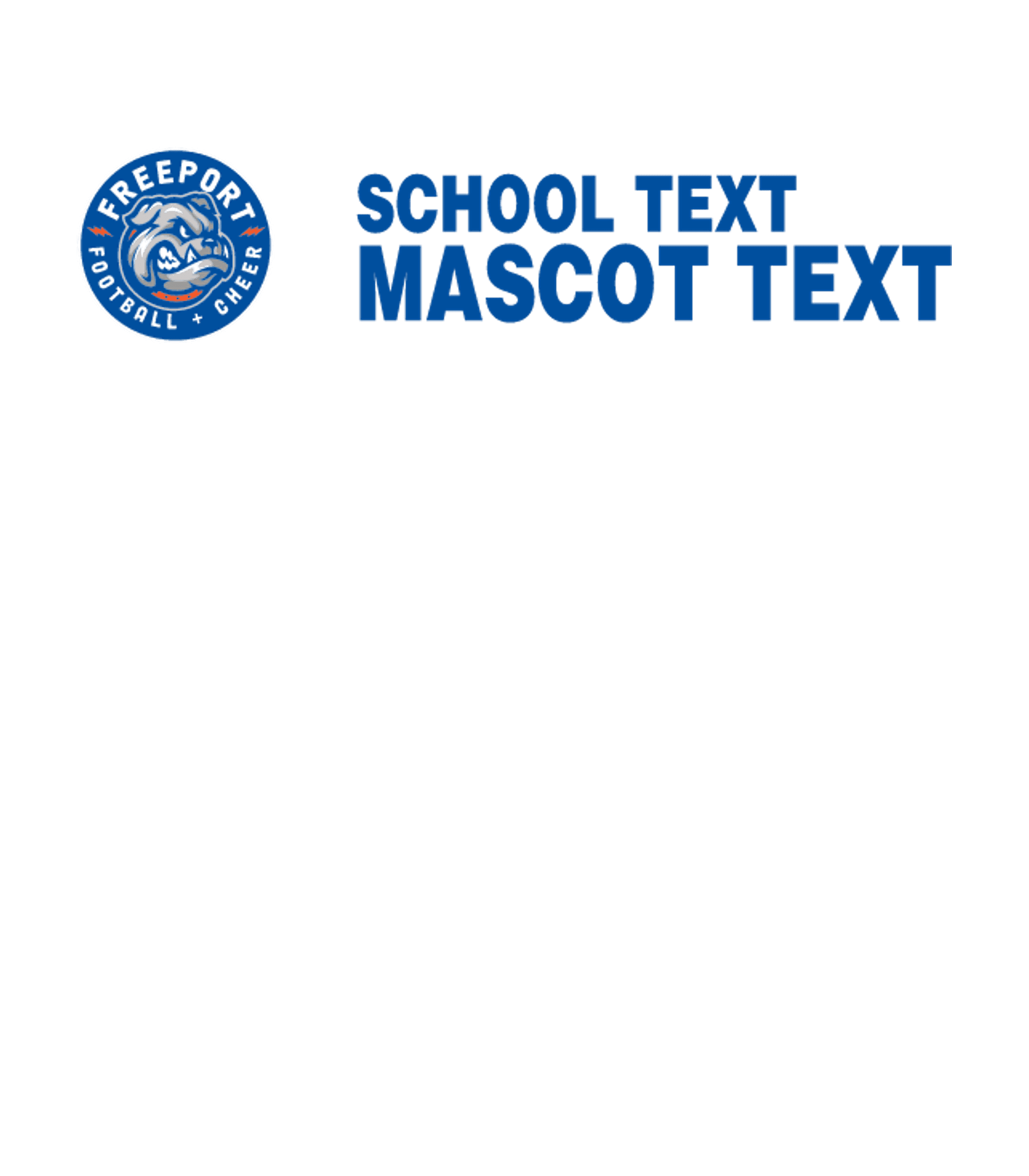Freeport Football and Cheer Association Logo