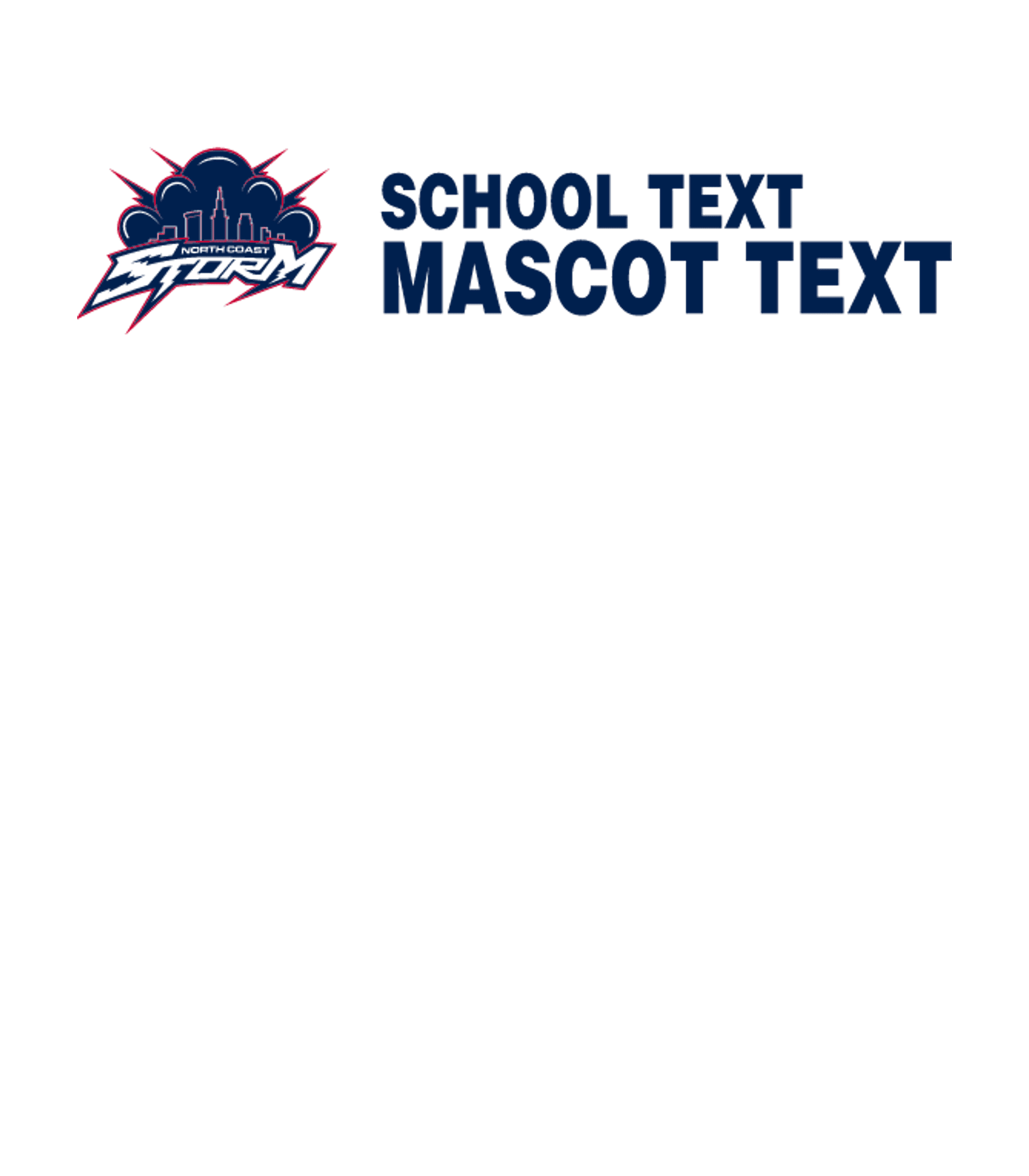 North Coast Storm Hockey Logo