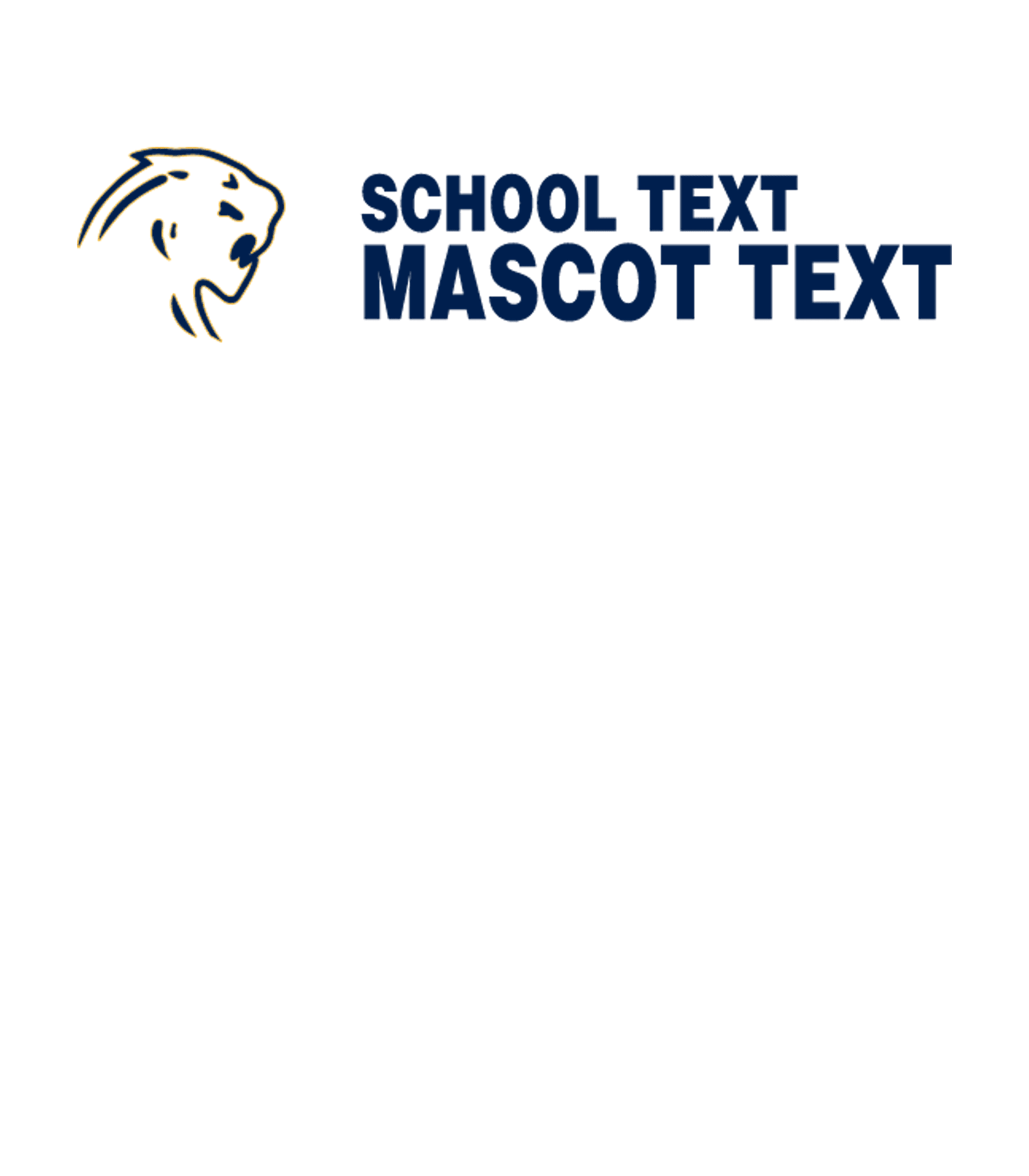 Dewitt Junior Panthers Logo